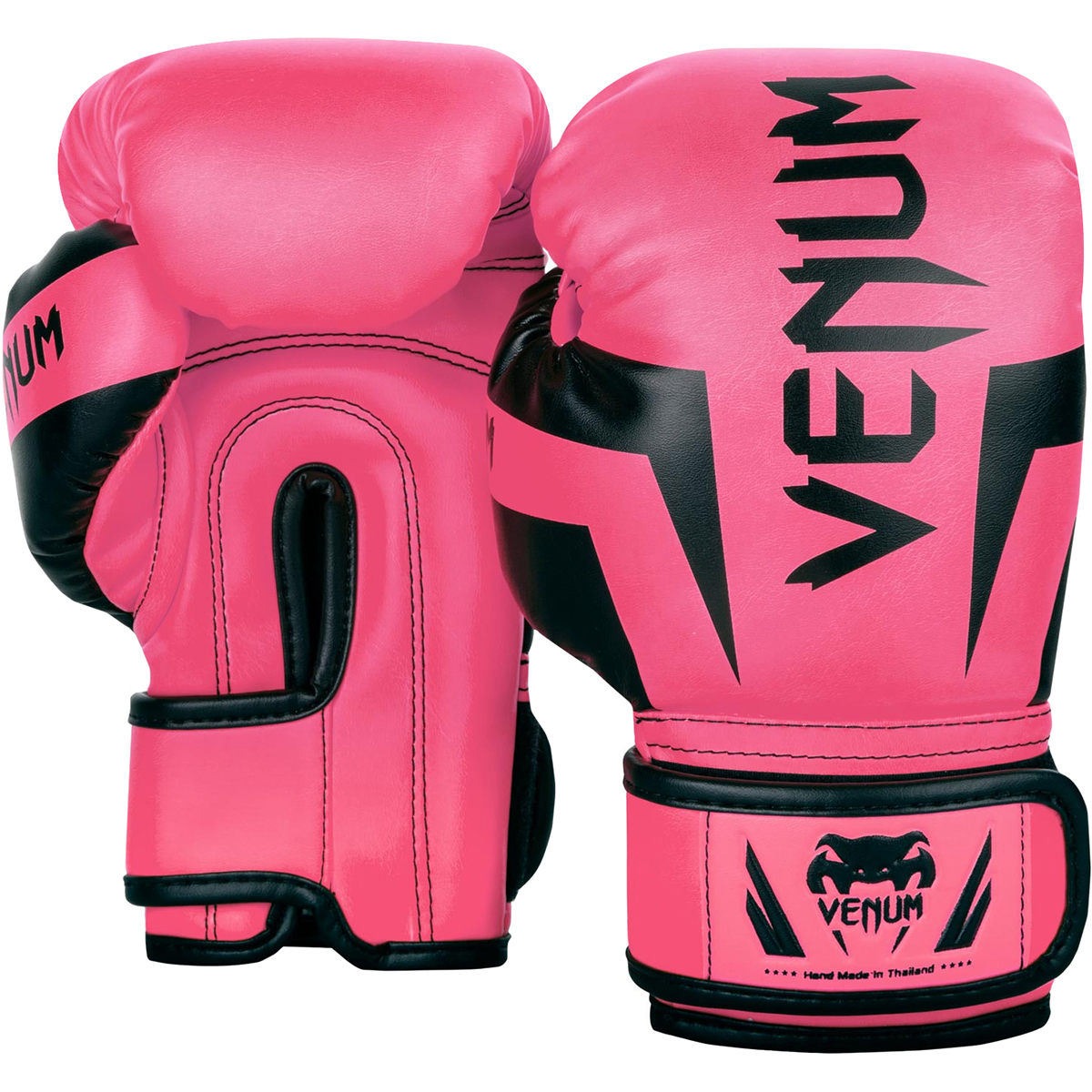 Venum Elite ボクシンググローブ 迷彩／黒／ピンク VENUM ボクシンググローブ エリート ブラック×ピンクゴールド
