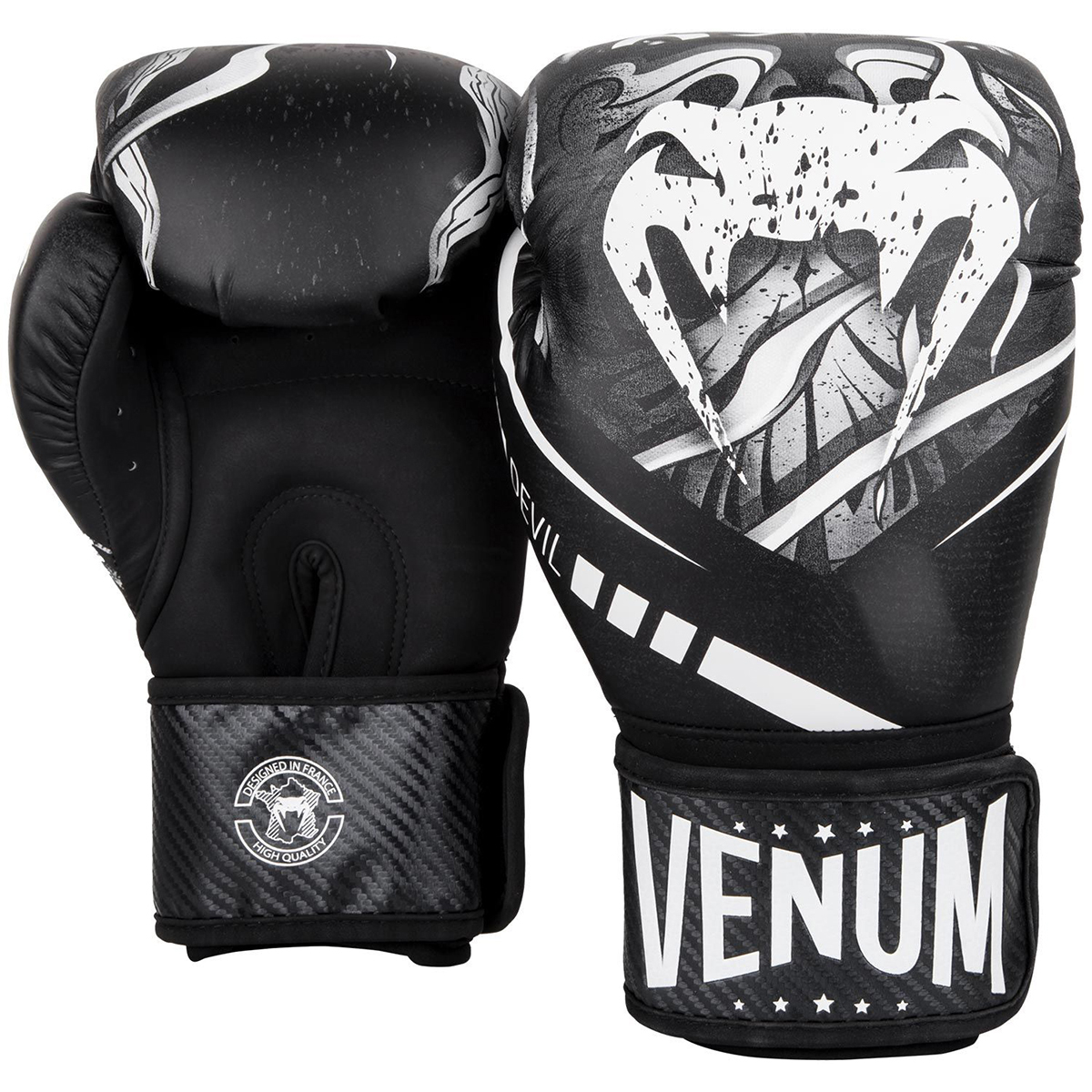 venum devil boxing gloves