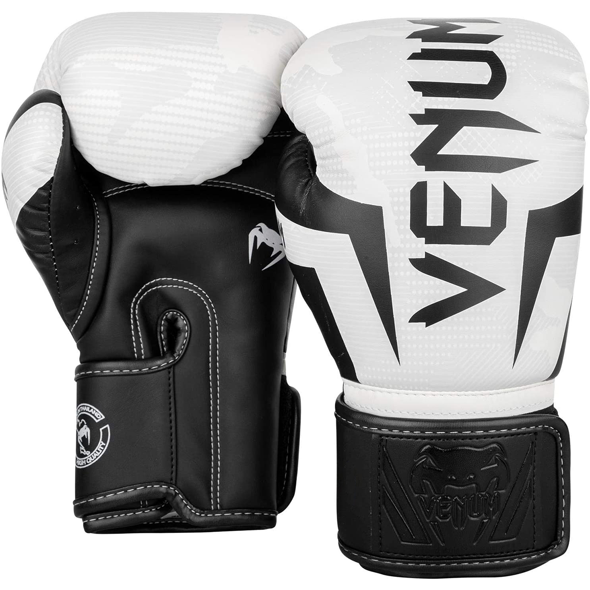 VENUM グローブ ELITE BOXING GLOVES 16オンス Venum Elite Boxing Gloves - White/Black - Venum
