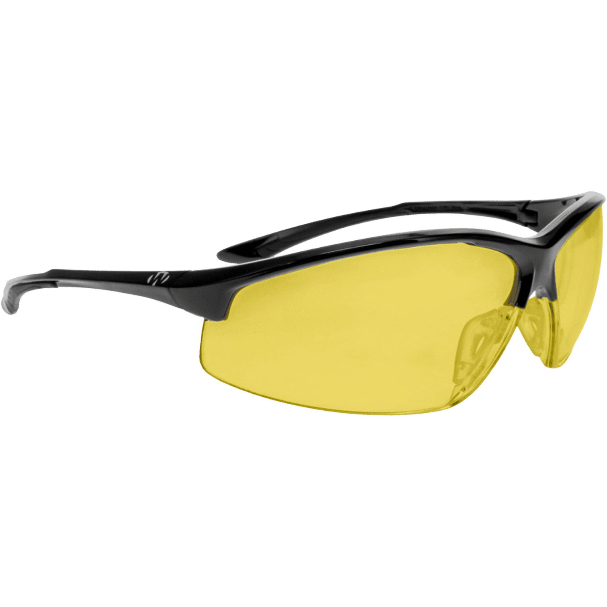 Walker's Tanker Open Full Frame Shooting Glasses w/Case
