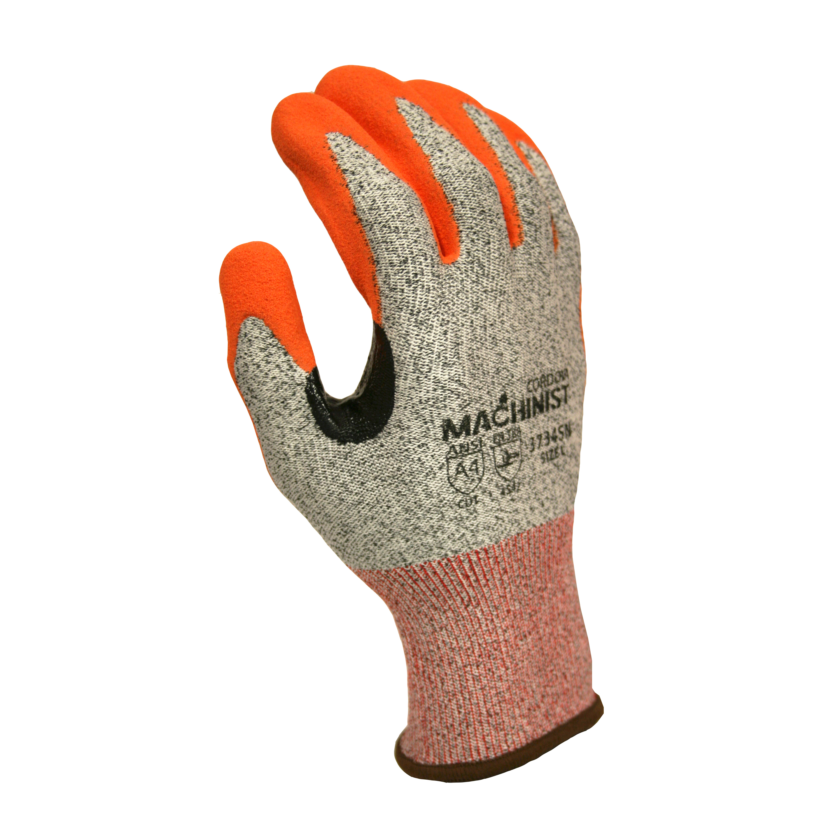Cordova 3734SNM HPPE Orange Machinist Glove, Size Medium (12 Pair) eBay