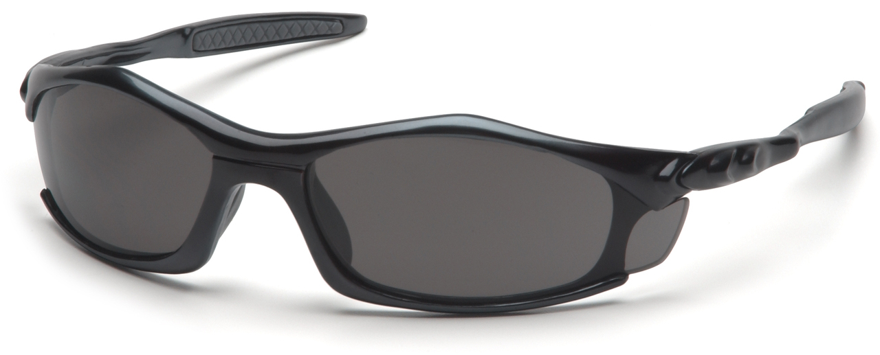 Pyramex SB4320D Solara Safety Glasses, Frame: Black, Lens: Gray (12