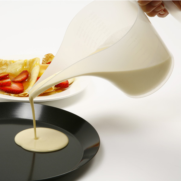 Norpro New Measuring Funnel Pancake Batter Pitcher 3 1/2 Cup 28 Ounces