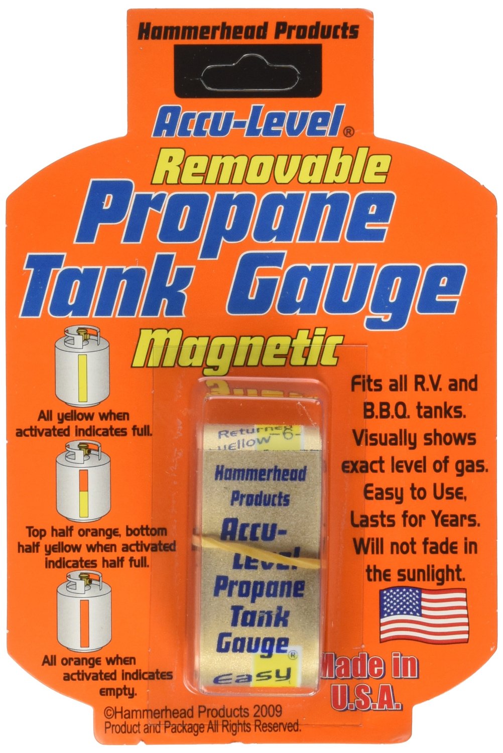 Harold Import 019Pro "AccuLevel" Propane Tank Gauge New