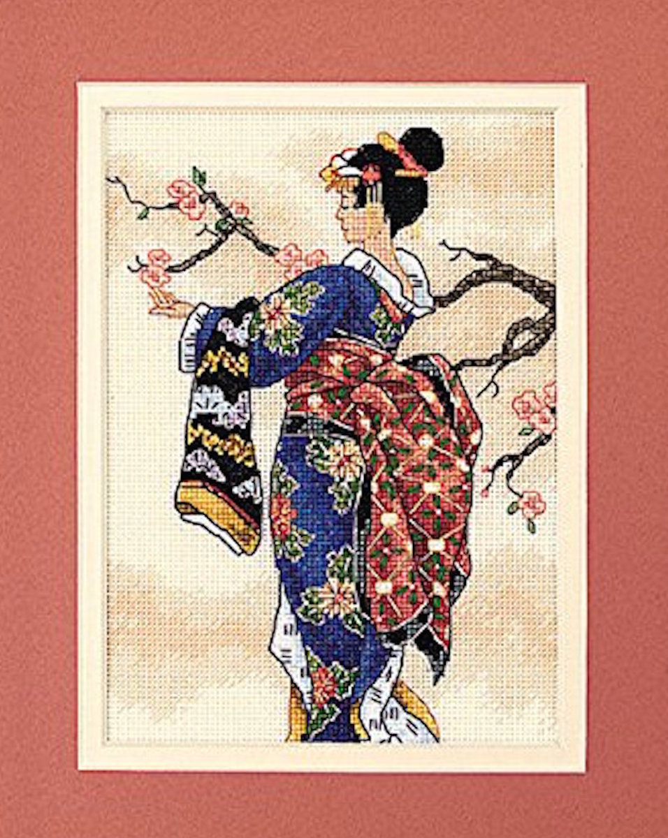 18 Count Dimensions Gold Petite Counted Cross Stitch Kit 5/"X7/"-Wolf