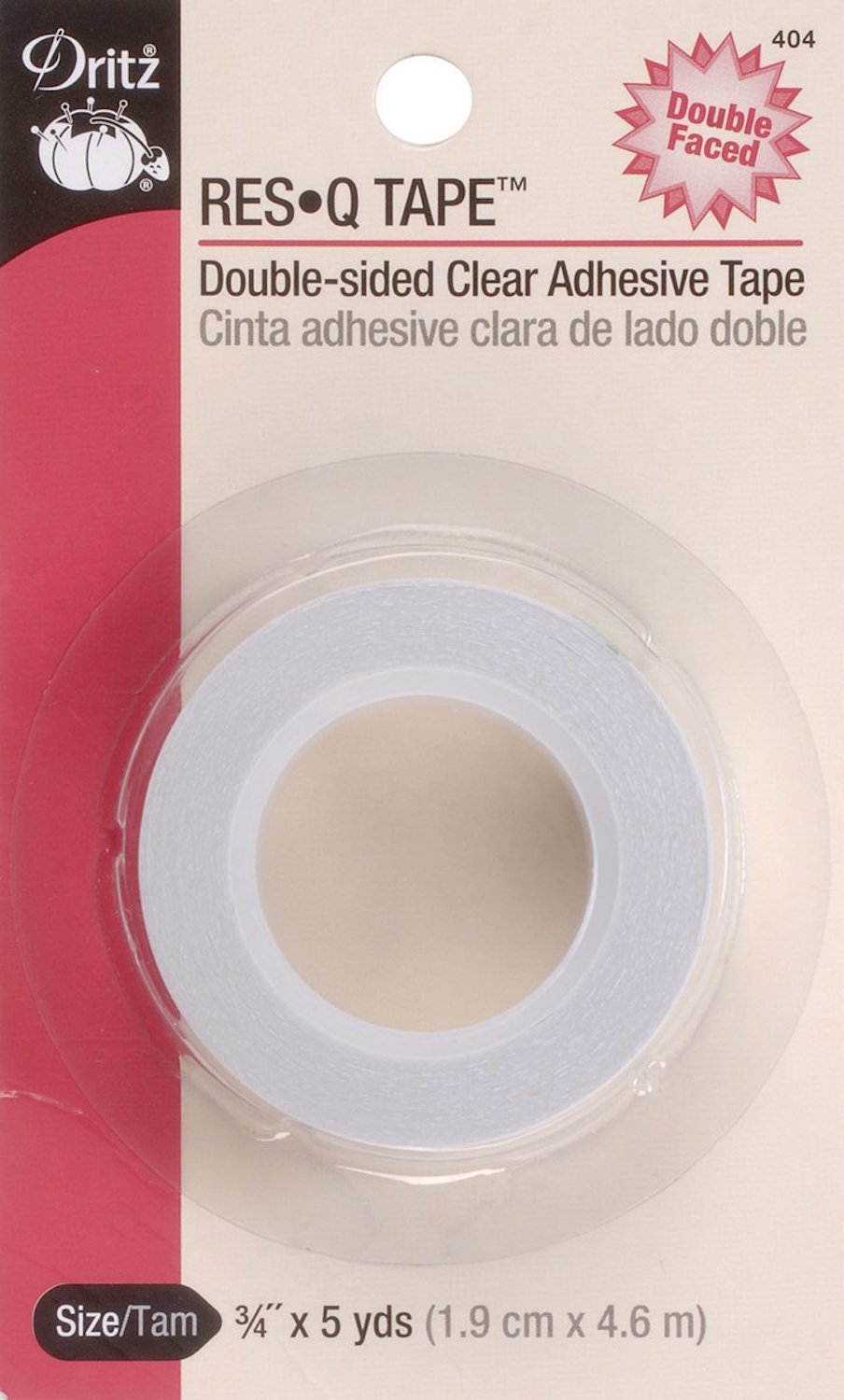 3//4-Inch x 5-Yards Dritz 404 Res-Q-Tape