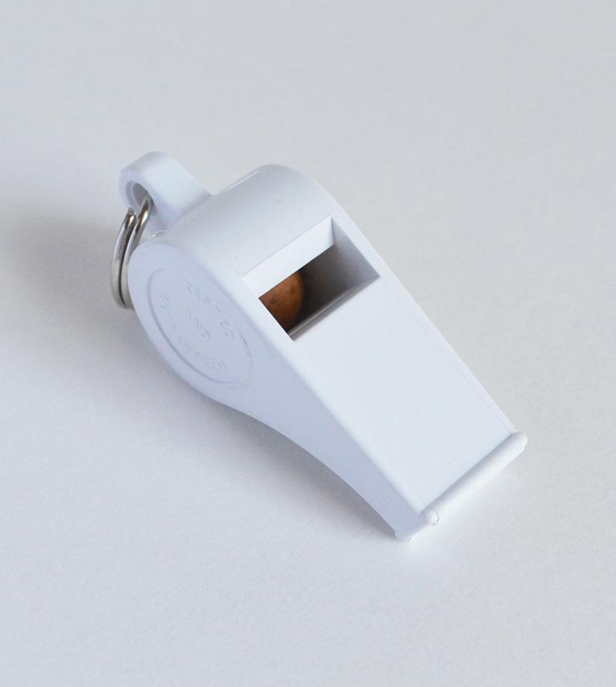 Acme Thunderer Model 660 Small Plastic Referee Whistle White - 3 Pack - Picture 1 of 3