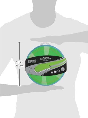 Chuckit PARAFLIGHT Dog Fetch Toy Large Frisbee Glow in the Dark 3D Rechargeable - Picture 8 of 8
