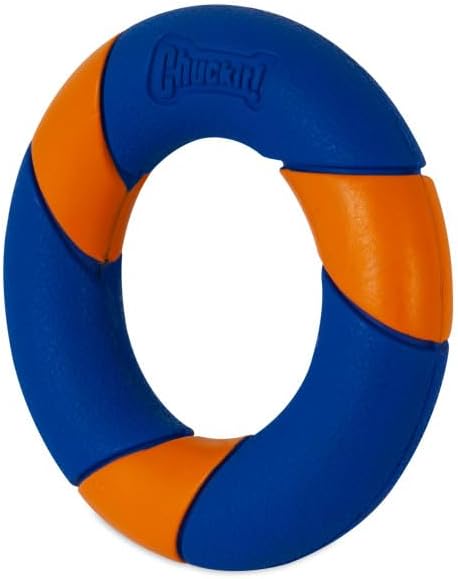 Chuckit Ultra Squeaker Ring Ultimate Outdoor Chase and Fetch Toy For All Dogs - Picture 4 of 6
