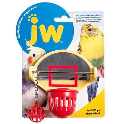 JW Pet Activitoy Birdie Basketball verspiegelte Rückwand Spielzeug - 3er Pack - Bild 7 von 7
