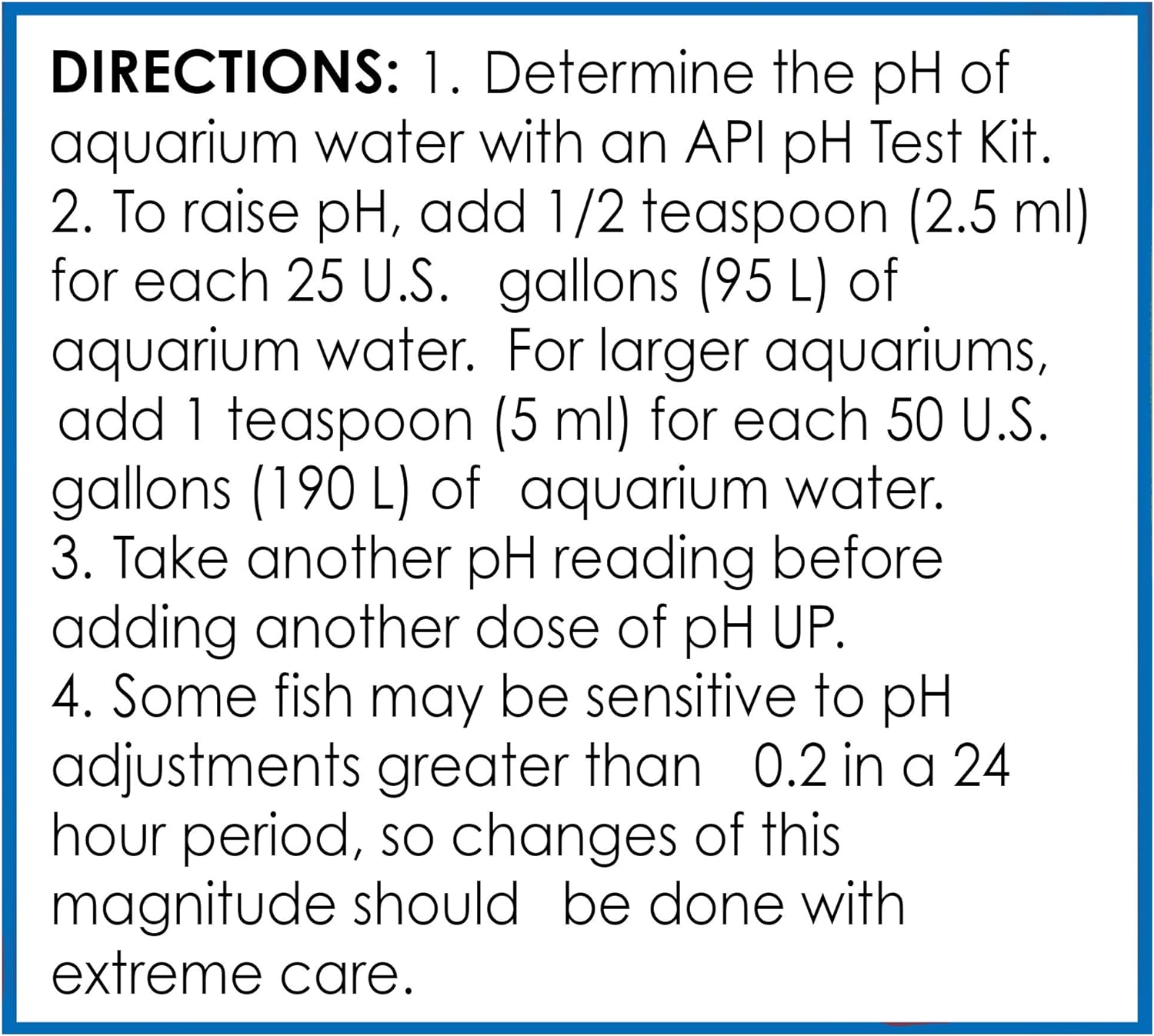API pH UP Aquarium pH Treatment 16 Ounces - 2 Pack