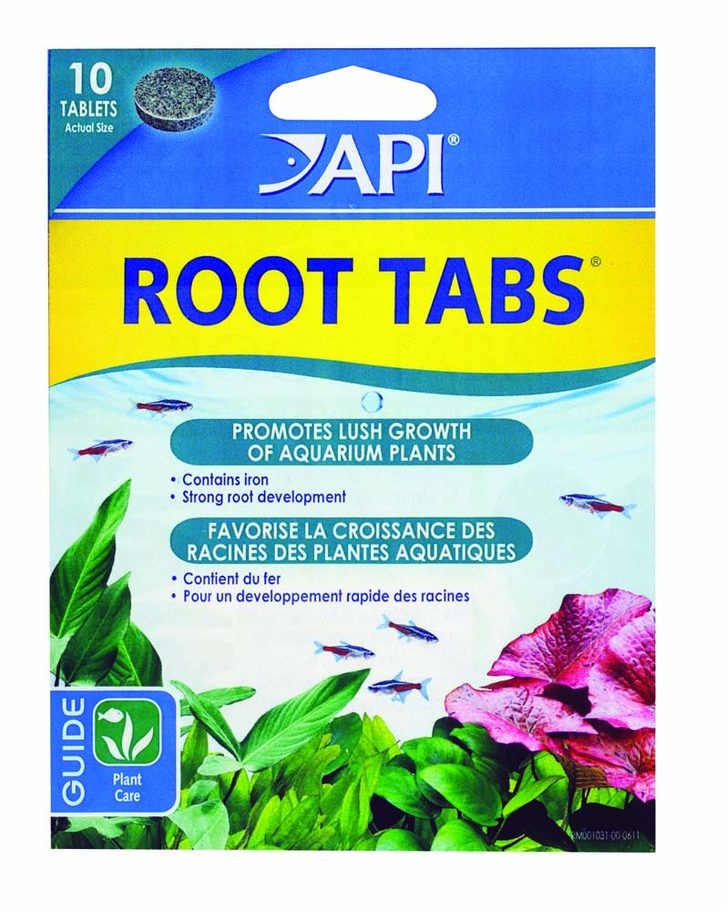 API Root Tabs Freshwater Aquarium Plant Fertilizer .4 Ounce 10 Tablets