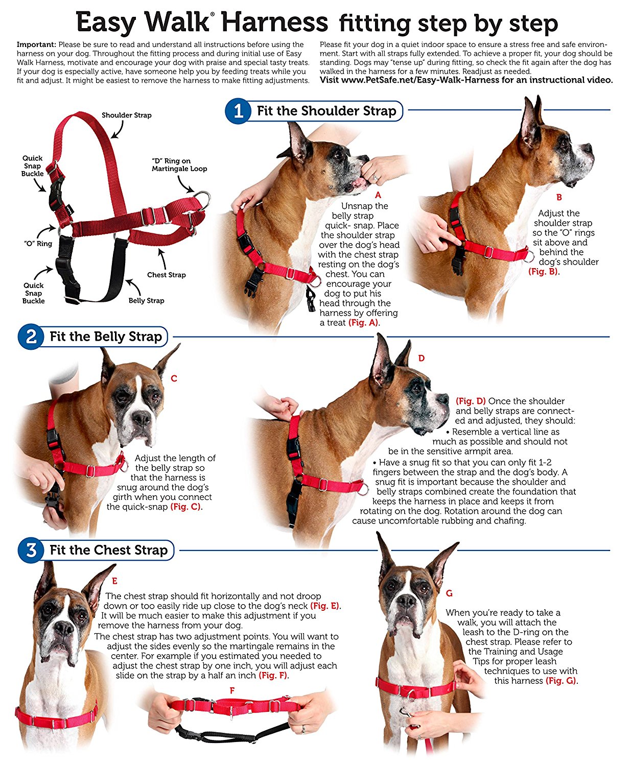 easy dog walking harness