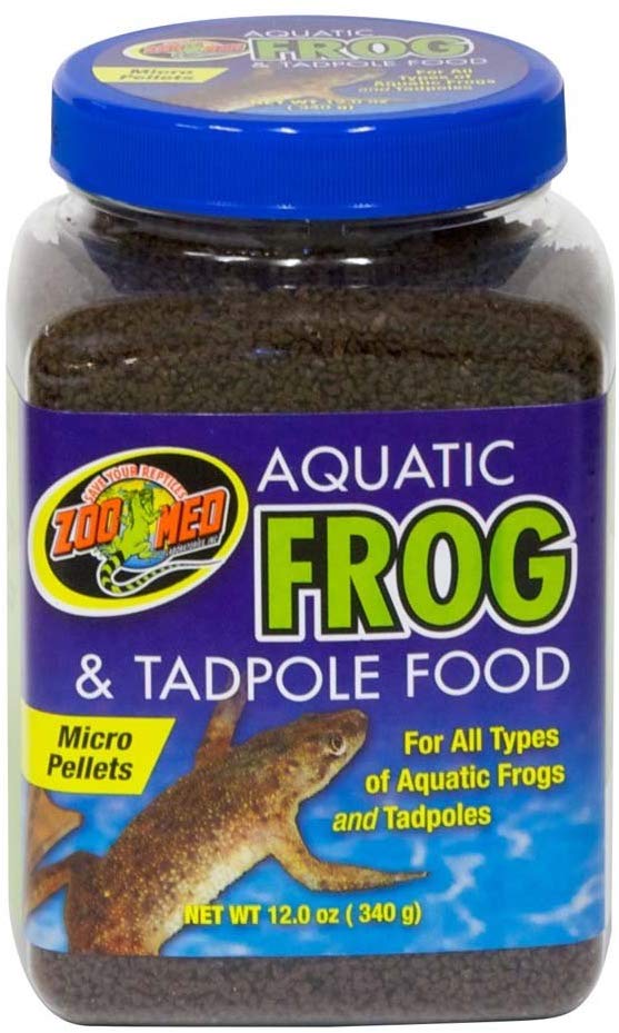 (2 Pack) Zoo Med Aquatic Frogs and Tadpoles Healthy Food Micro Pellet