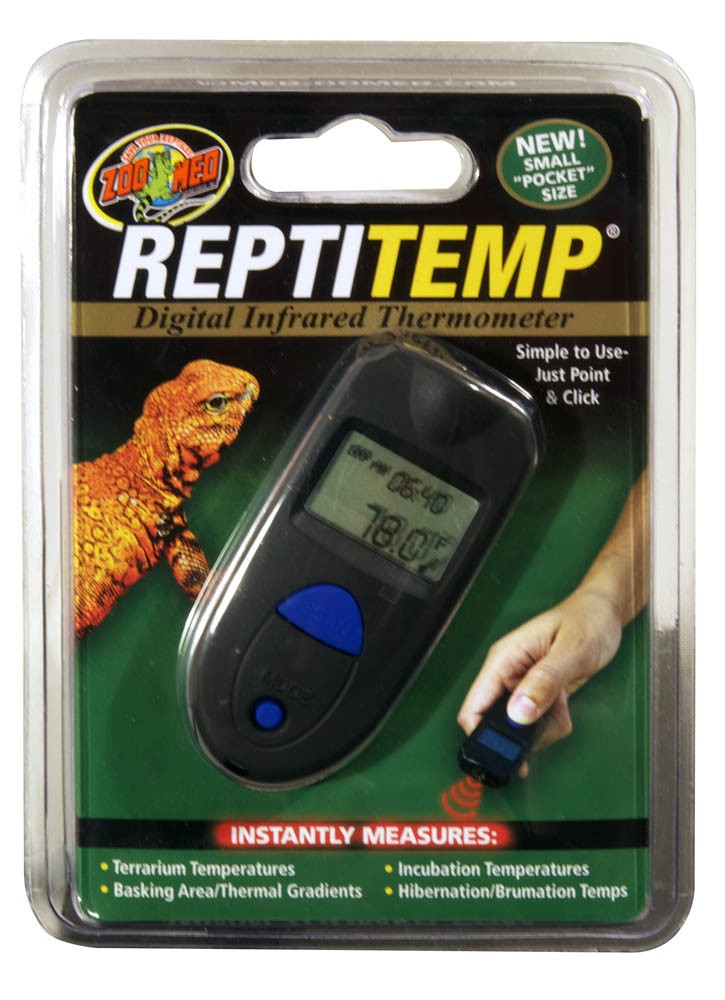 Zoo Med Labs ReptiTemp Digital Infrared Terrarium Thermometer for