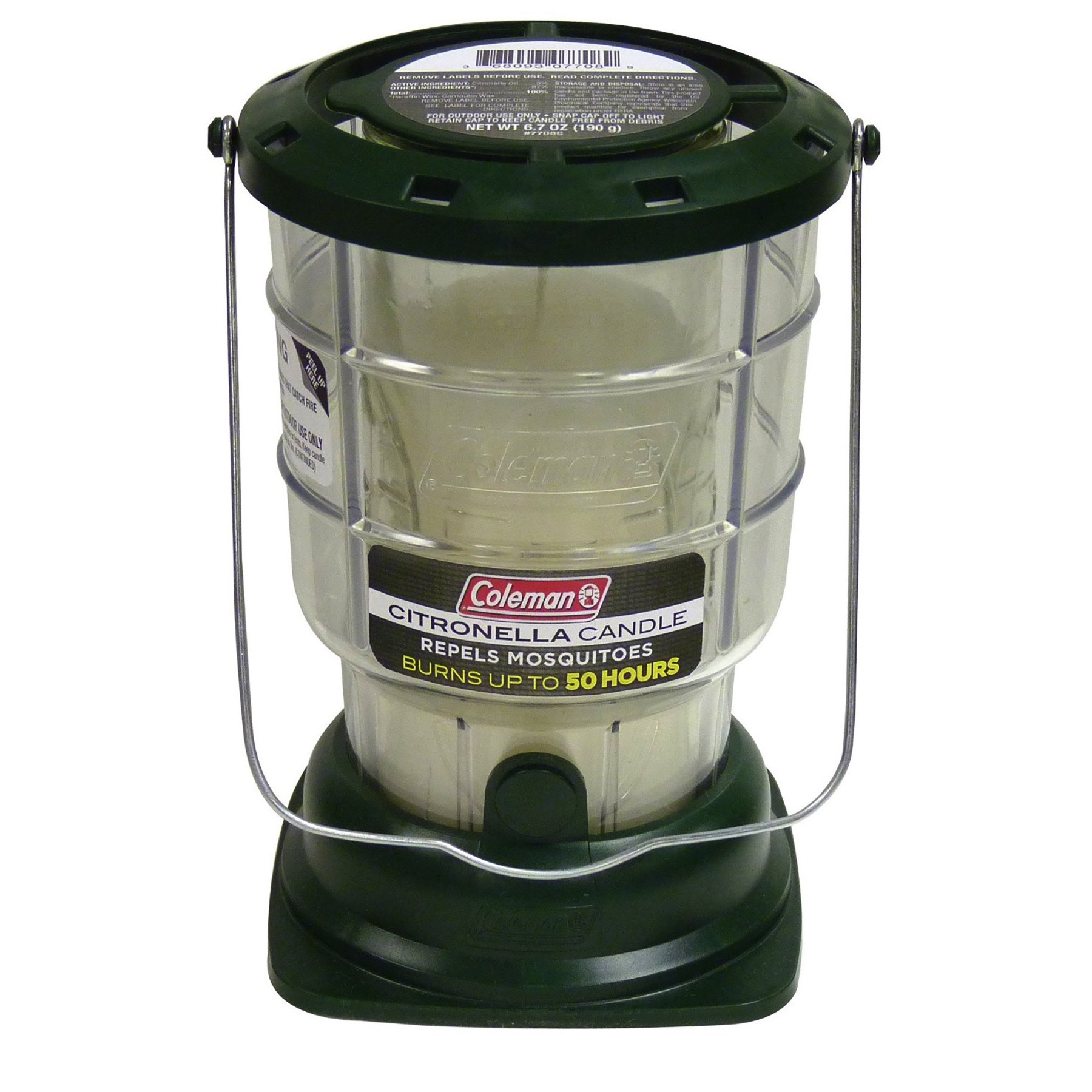 Coleman Citronella Mosquito Repellent Candle Lantern 6.7oz Burns Up To