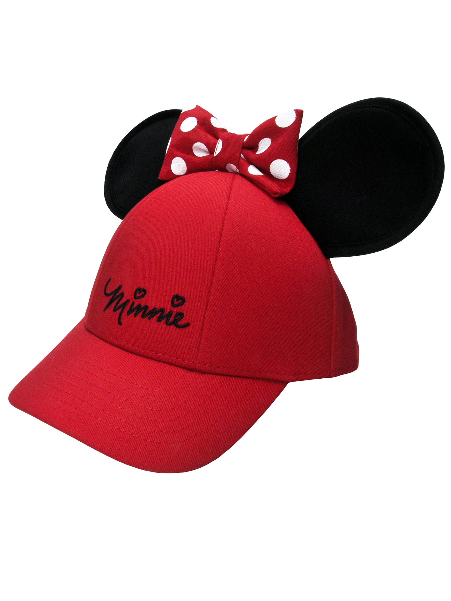 Officially Licensed Girls Minnie Mouse Baseball Hat with Ears Red eBay