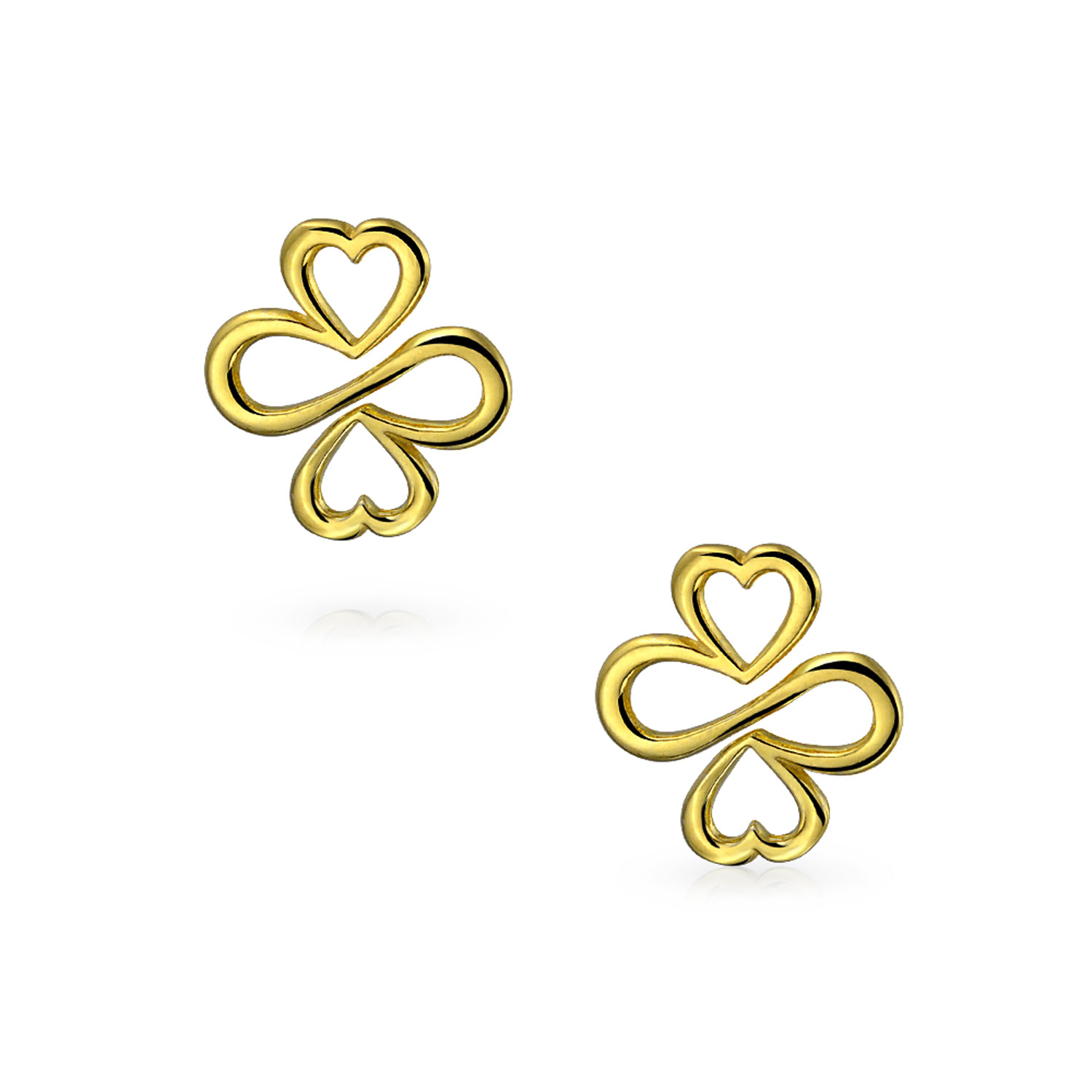 Alternate view of Ayllu Amulet Talisman Inspirational Intertwine Symbol Heart Infinity Clover For