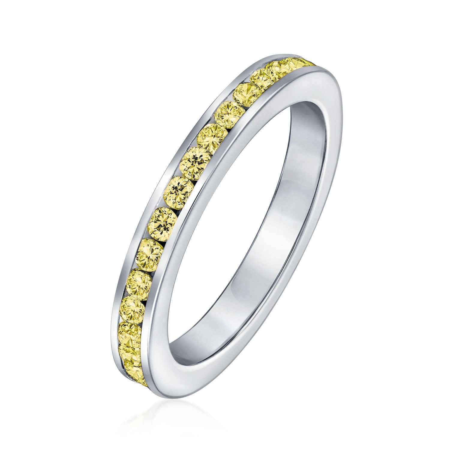 Cubic Zirconia Cocktail Statement Ring in Sterling Silver 12 Birthstone Colors - Picture 55 of 59