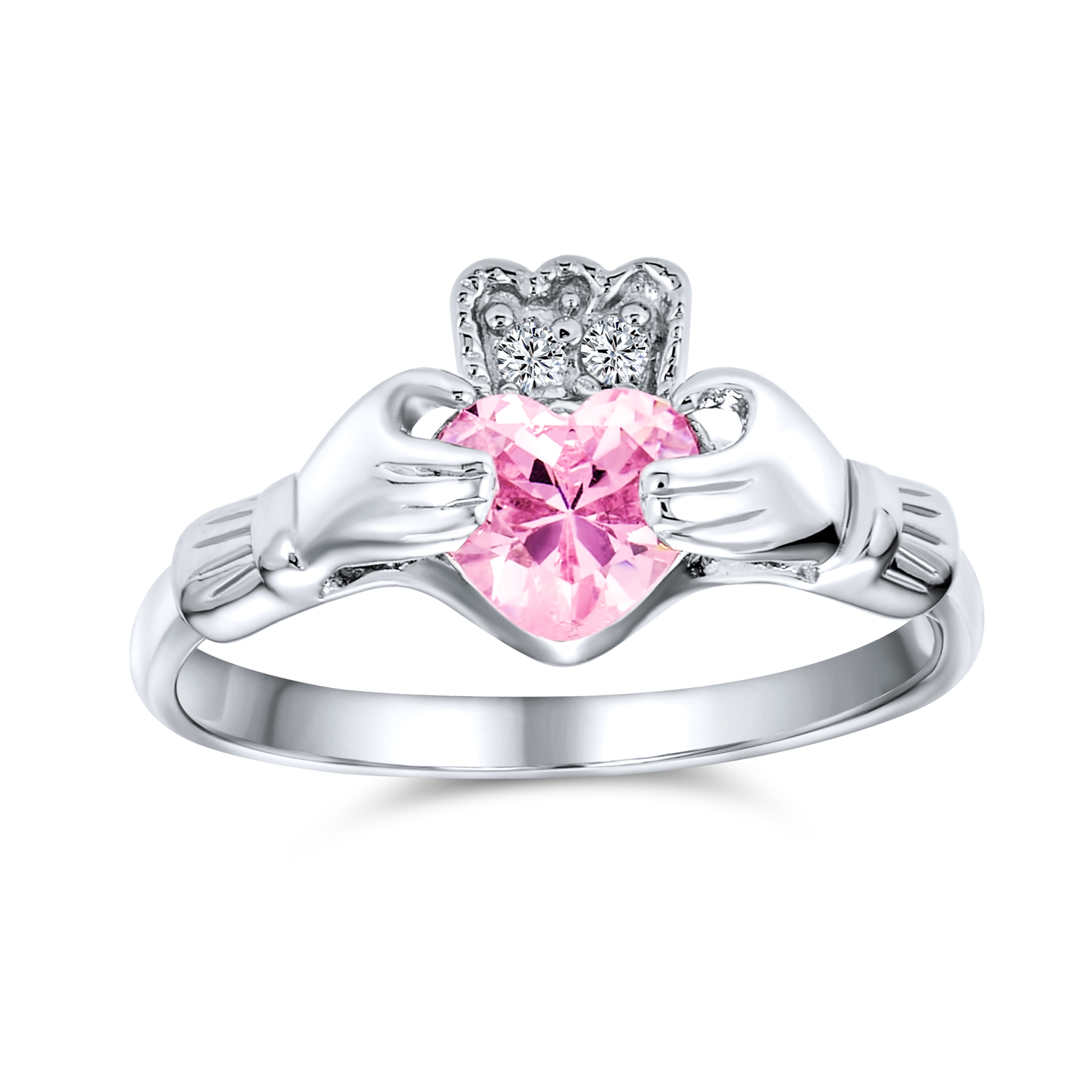 Personalize Sorority Sister BFF Celtic Irish Friendship Promise AAA CZ - Picture 13 of 24