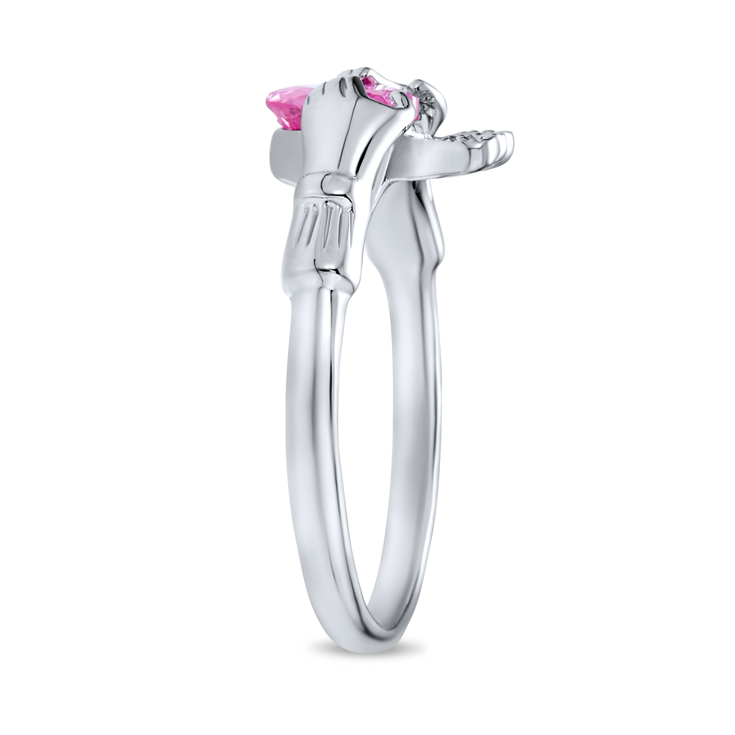 Personalize Sorority Sister BFF Celtic Irish Friendship Promise AAA CZ - Picture 14 of 24