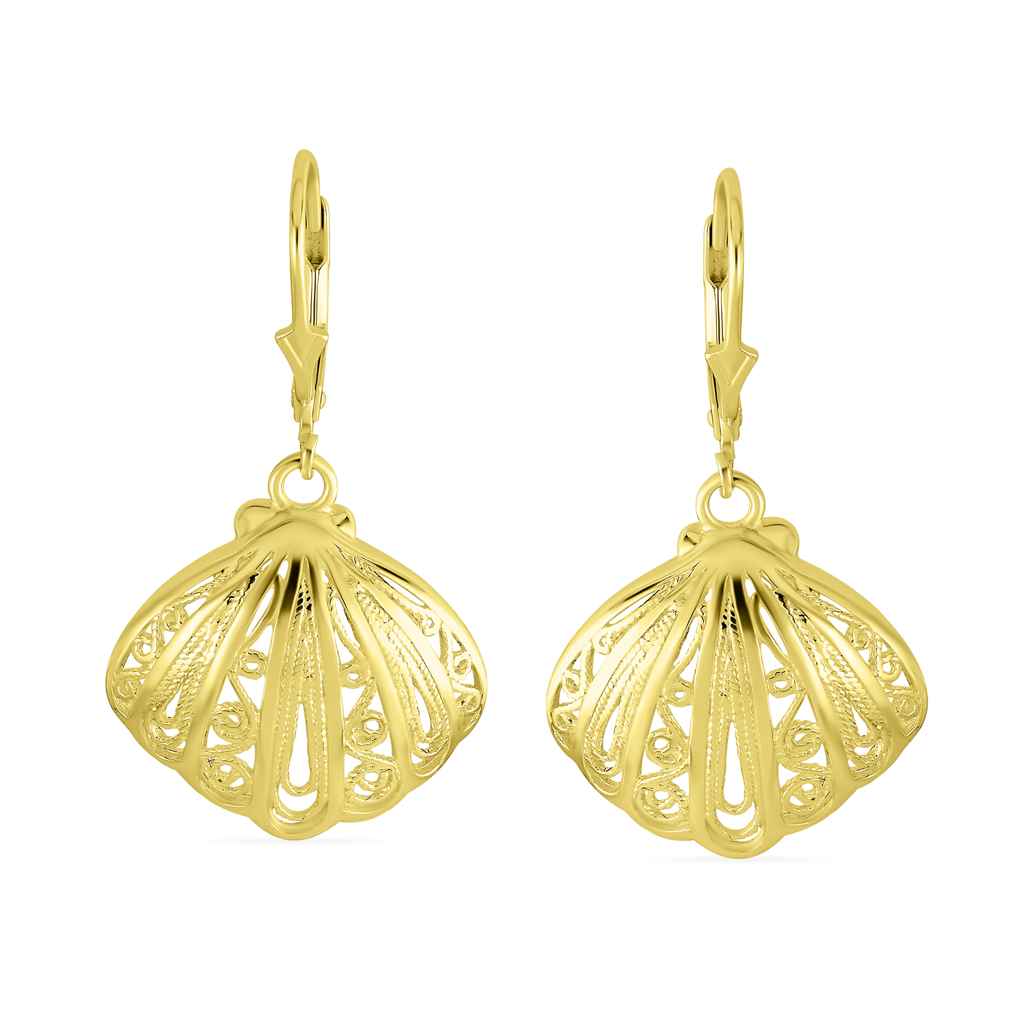 Hawaiian Seaside Escape Jewelry Set Sand Dollar, Starfish, Seashell Dangle Stud - 第 8/9 張圖片