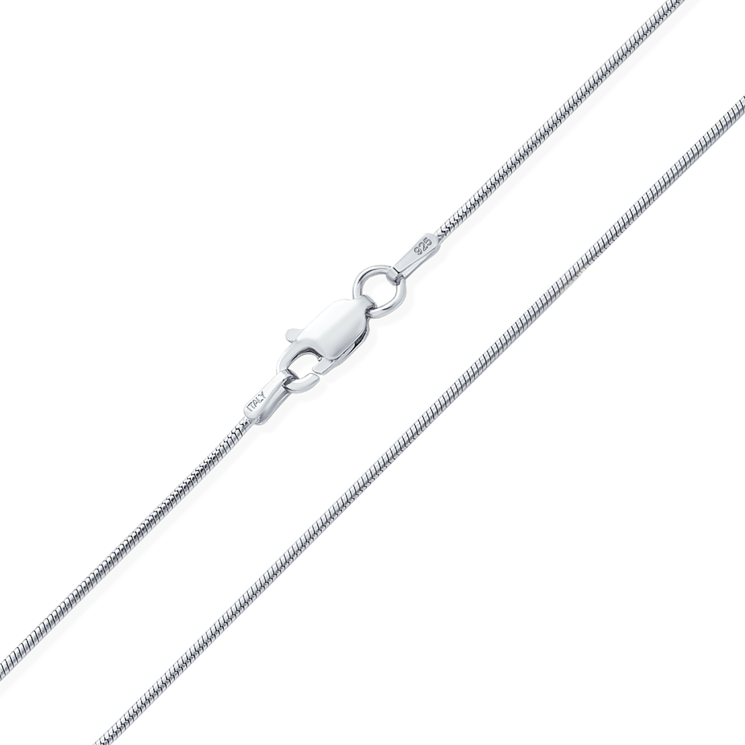 Snake Chain 025 Gauge Necklace Gold 