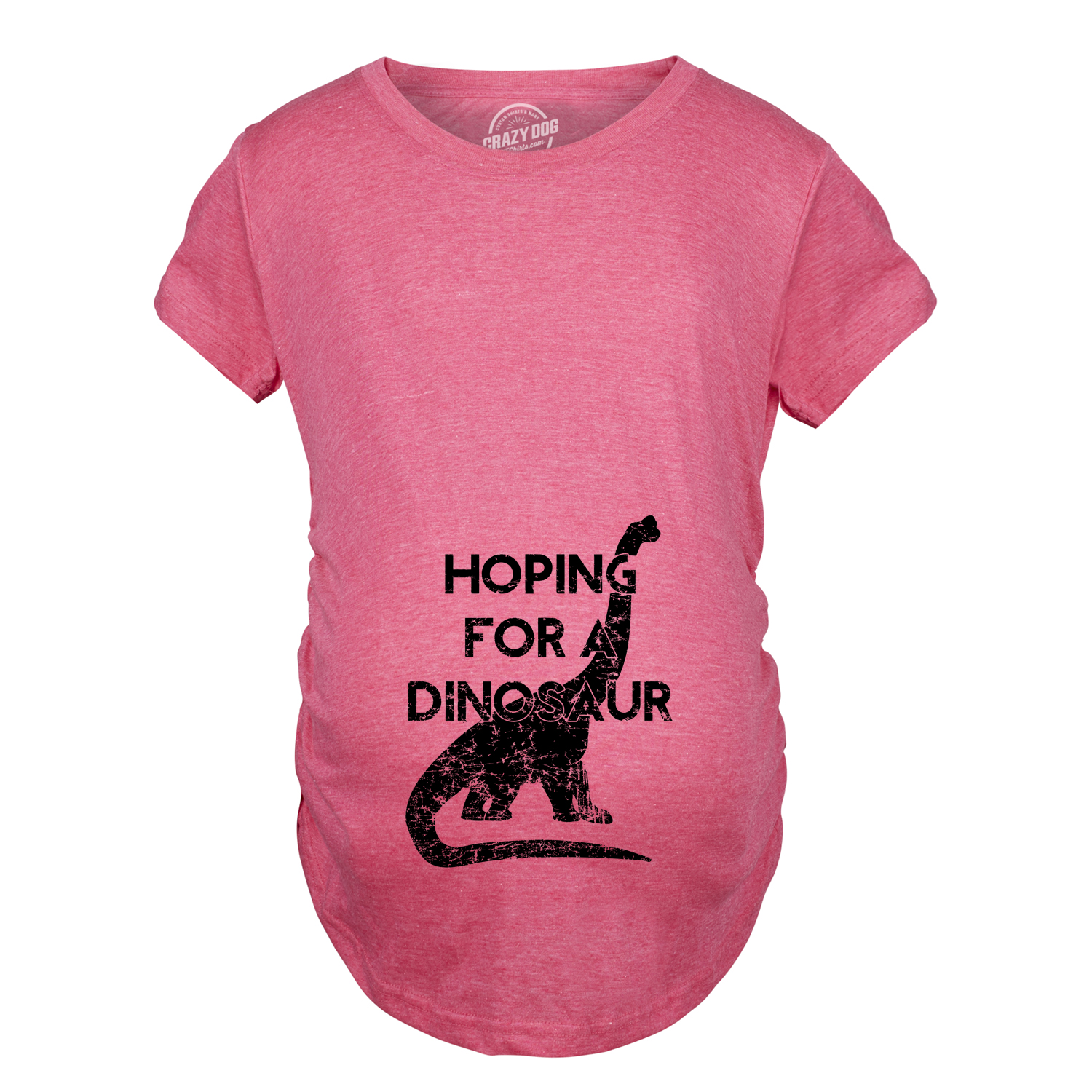 Camiseta de anuncio de embarazo divertido bebé Maternity Hoping For a Dinosaur - Imagen 14 de 15