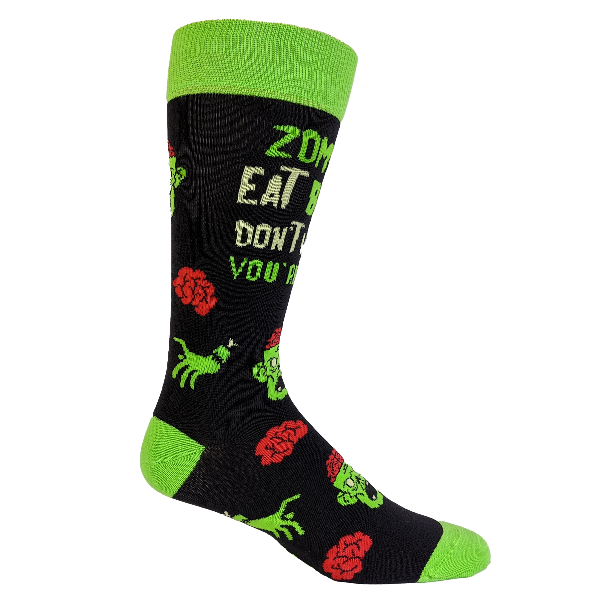 Youth Halloween Socks Funny Zombie Pumpkin Scary Footwear - Picture 24 of 24