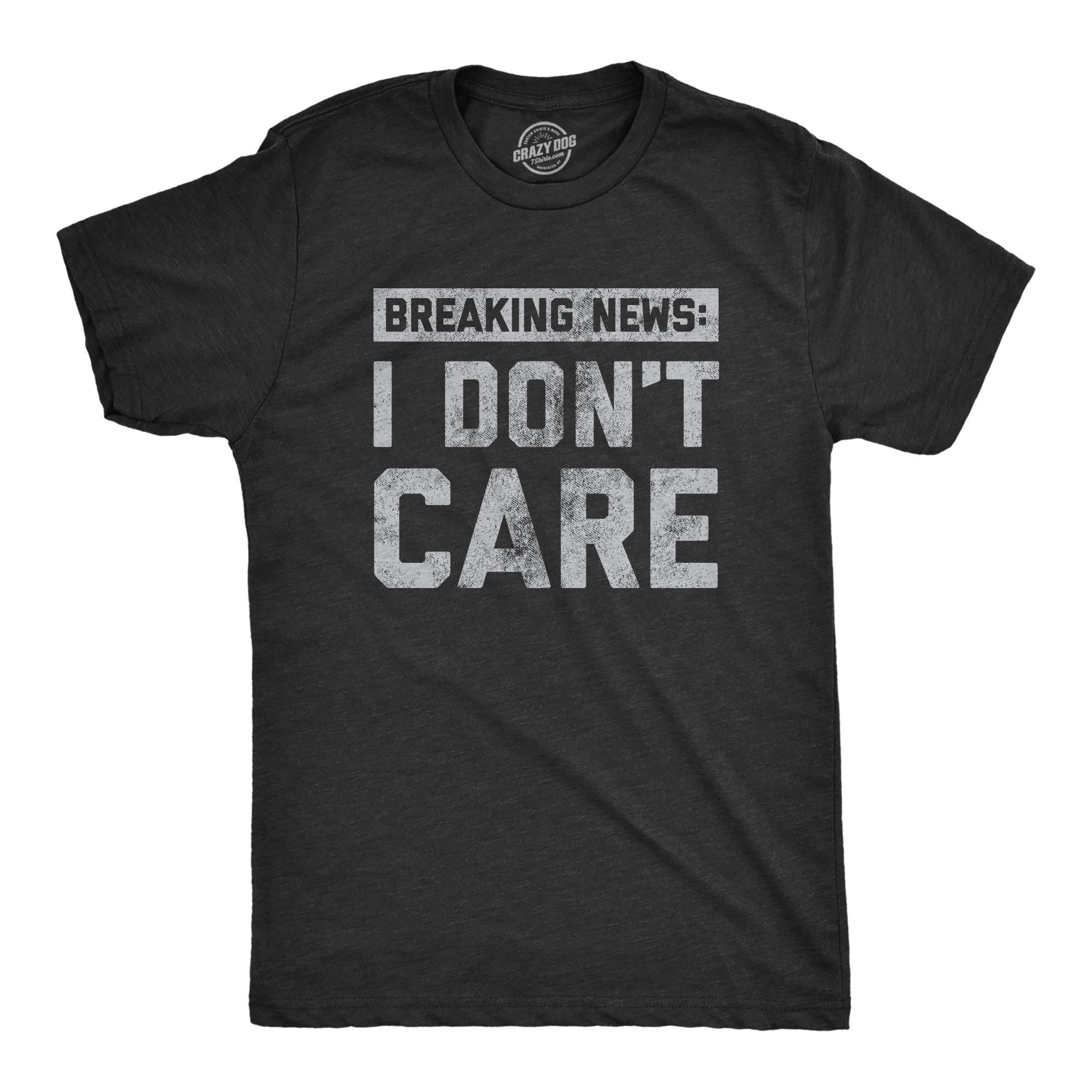 Synona Men/'s for Breaking News I Don/'t Care Sarcastic Womens T-Shirt Casual Cotton Basketball Youth Tee Tops