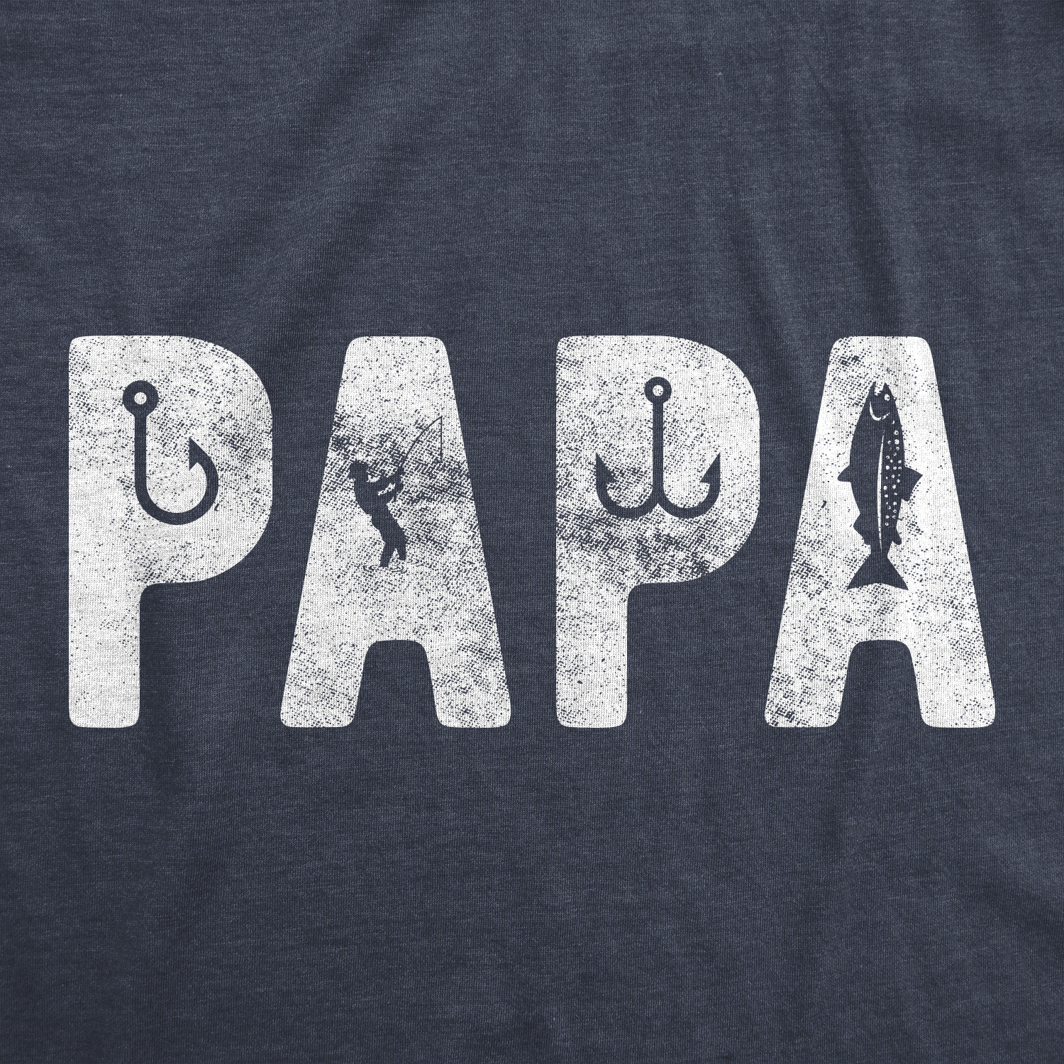 Dad Fishing Shirts Funny Father's Day Reel Cool Dad Papa Grandpa Tee