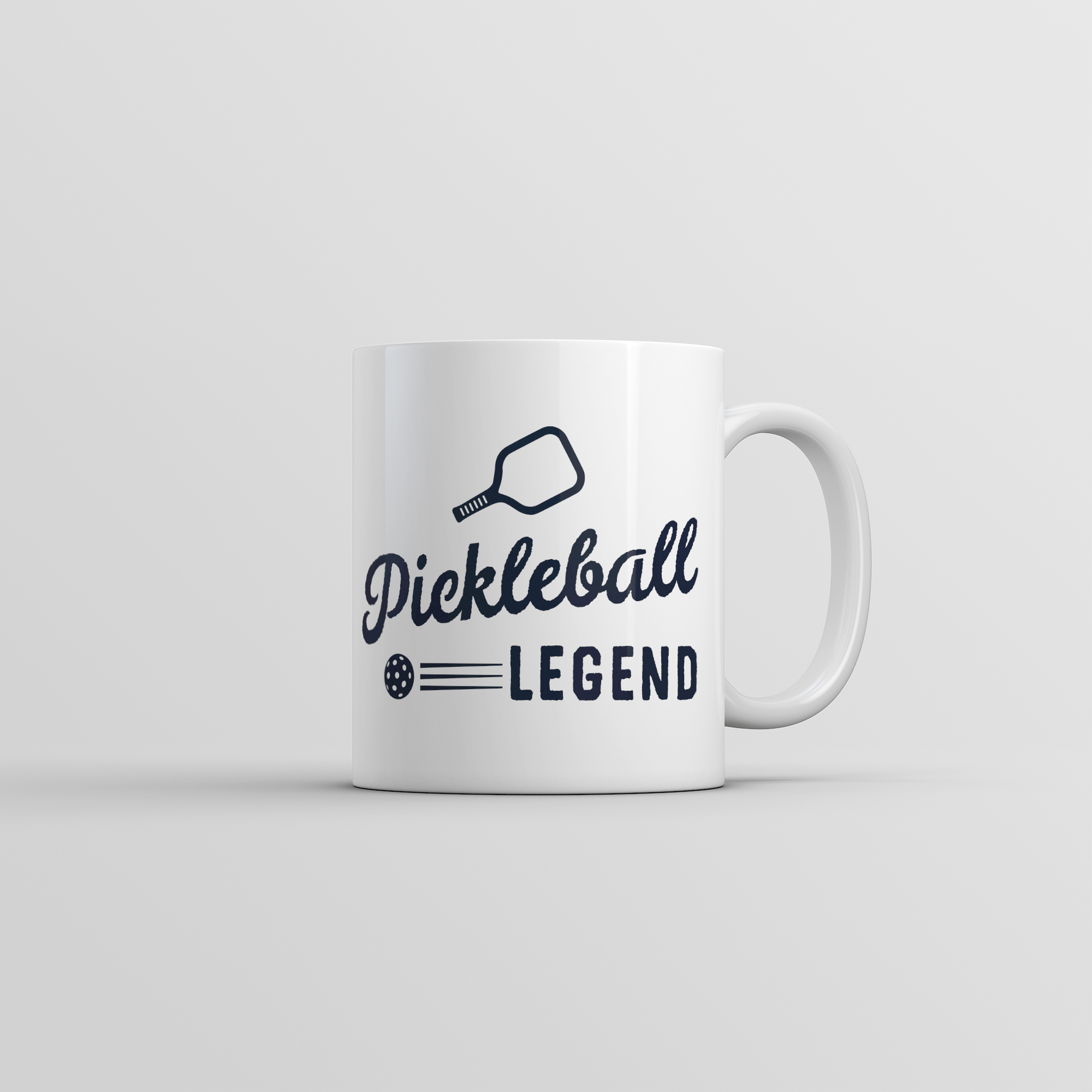 Pickleball Legend Mug Funny Novelty Coffee Cup
