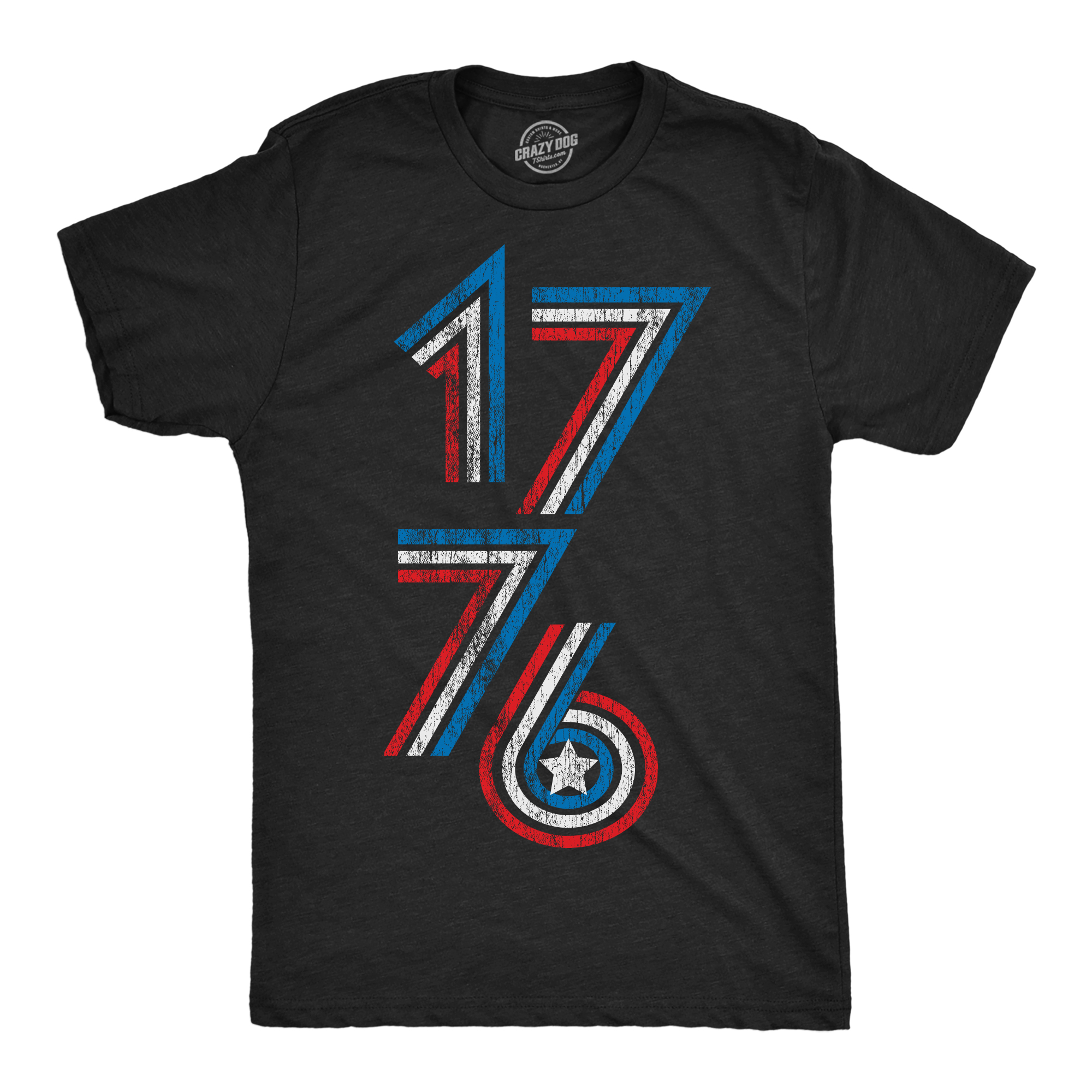 Mens 1776 Stripes Funny T Shirt Awesome Fourth Of July Graphic Tee