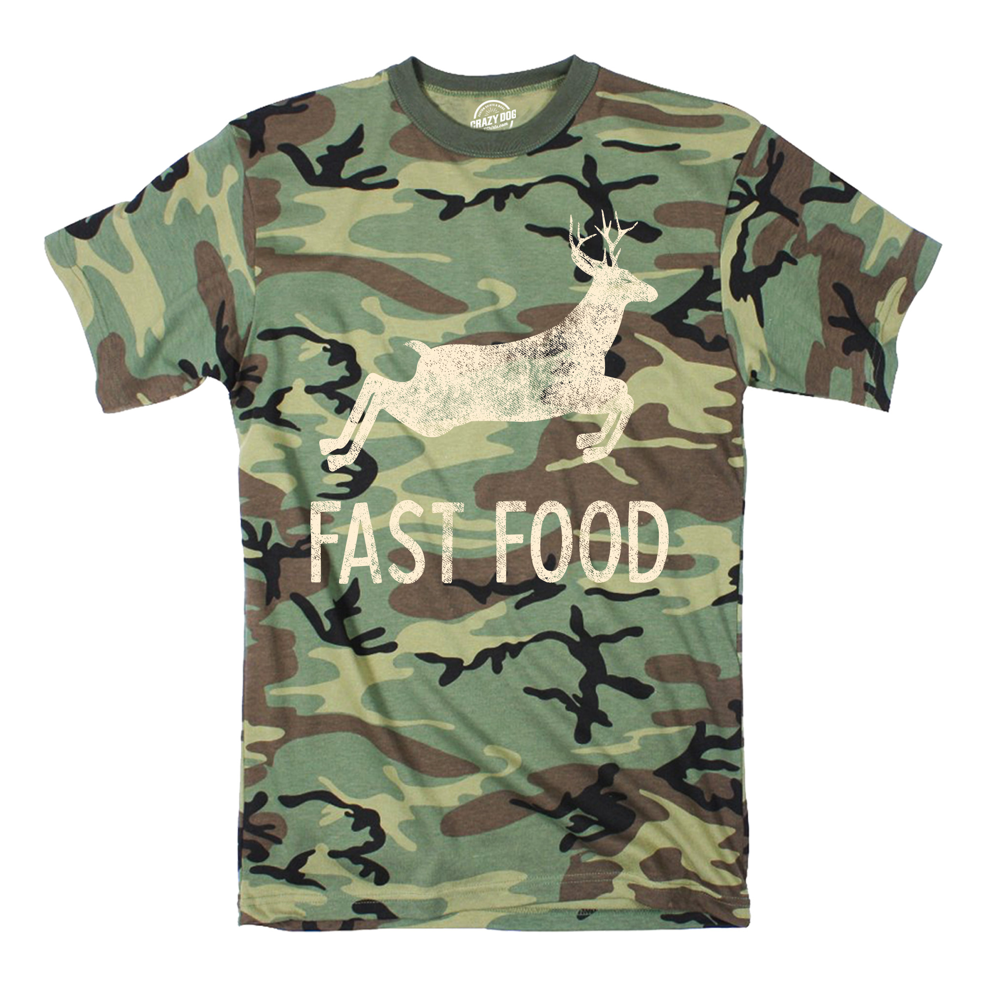 Camiseta de comida rápida para hombre divertida temporada de caza de ciervos novedad camiseta gráfica - Imagen 9 de 10