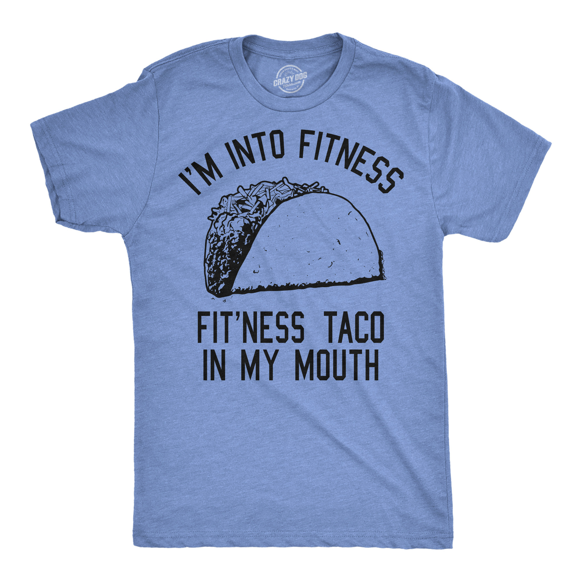 Para hombres Fitness Taco Divertida Camiseta Humorosa Gimnasio Novedad Gráfica Sarcástica Camiseta Hombres - Imagen 12 de 20
