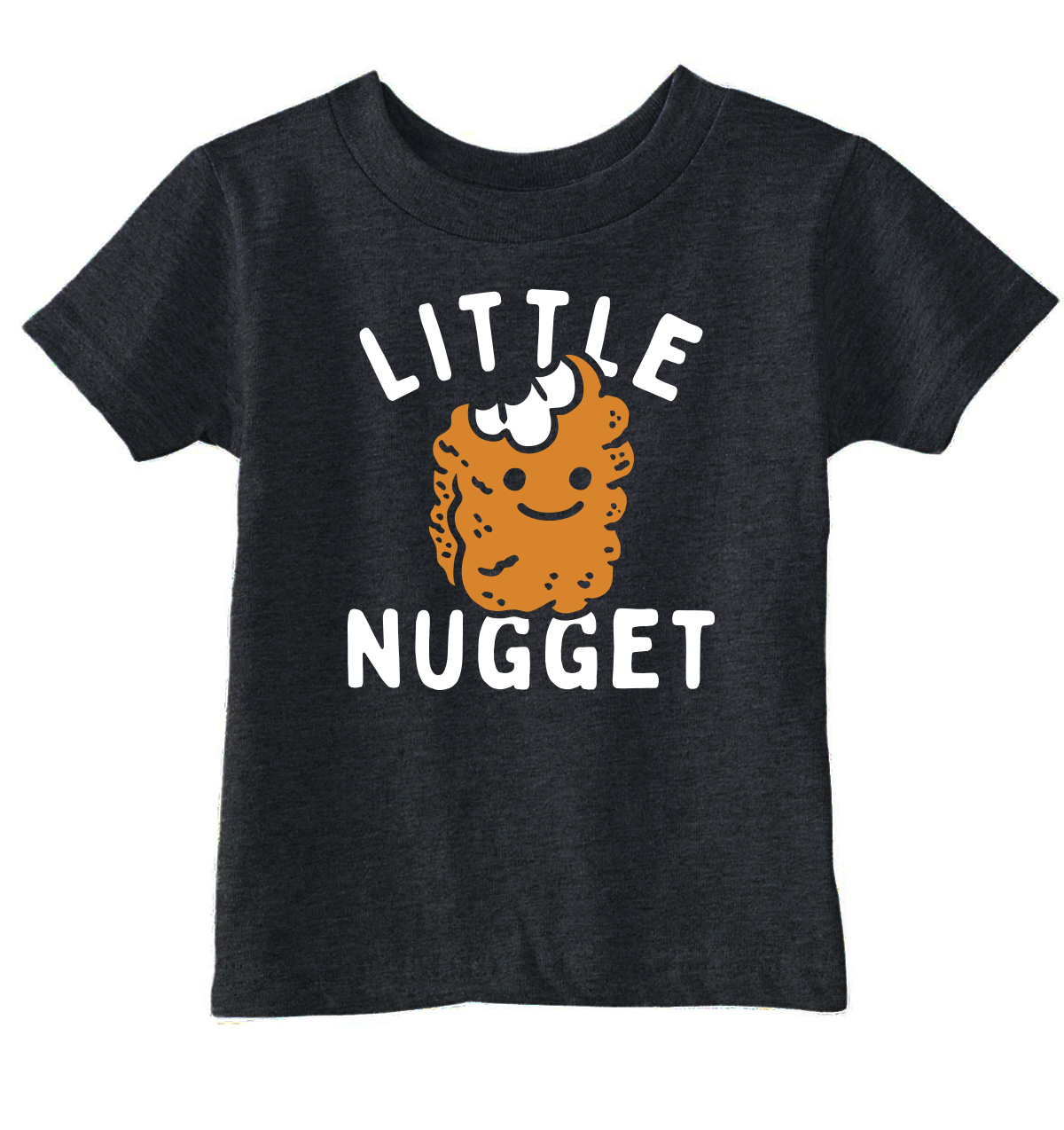 Toddler Funny T Shirts Little Nugget Sarcastic Chicken Nuggets Graphic Novelty - Picture 8 of 11