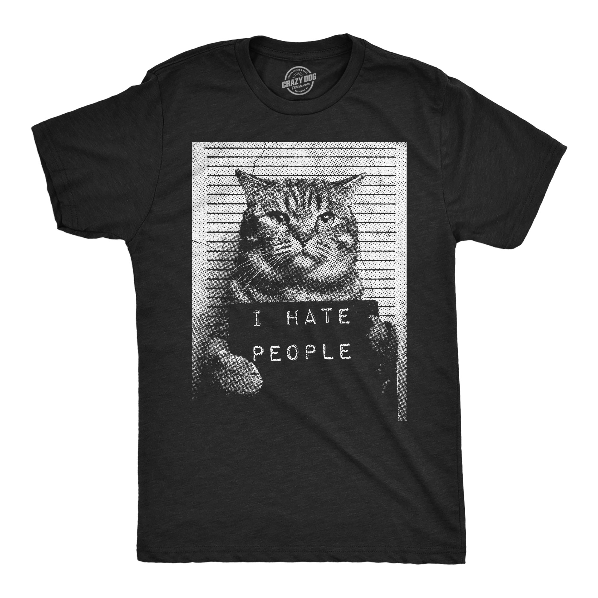 I Hate People Funny T-Shirt – Mens Unisex Regular Fit Cotton Tee By StreetSide Surgeons