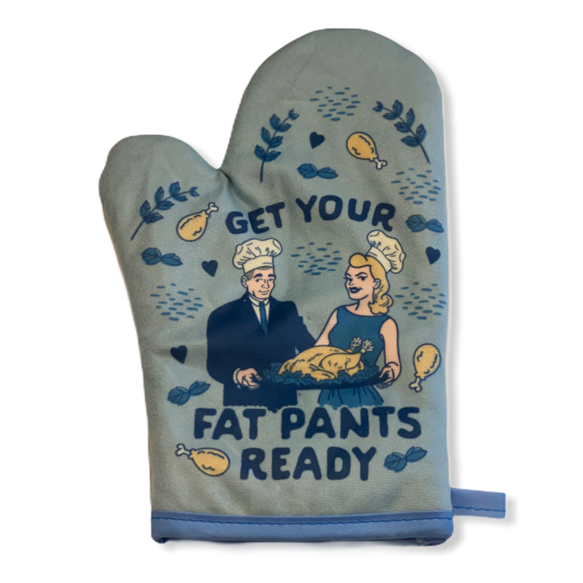 Get Your Fat Pants Ready Funny Thanksgiving Dinner Graphic Kitchen Accessories