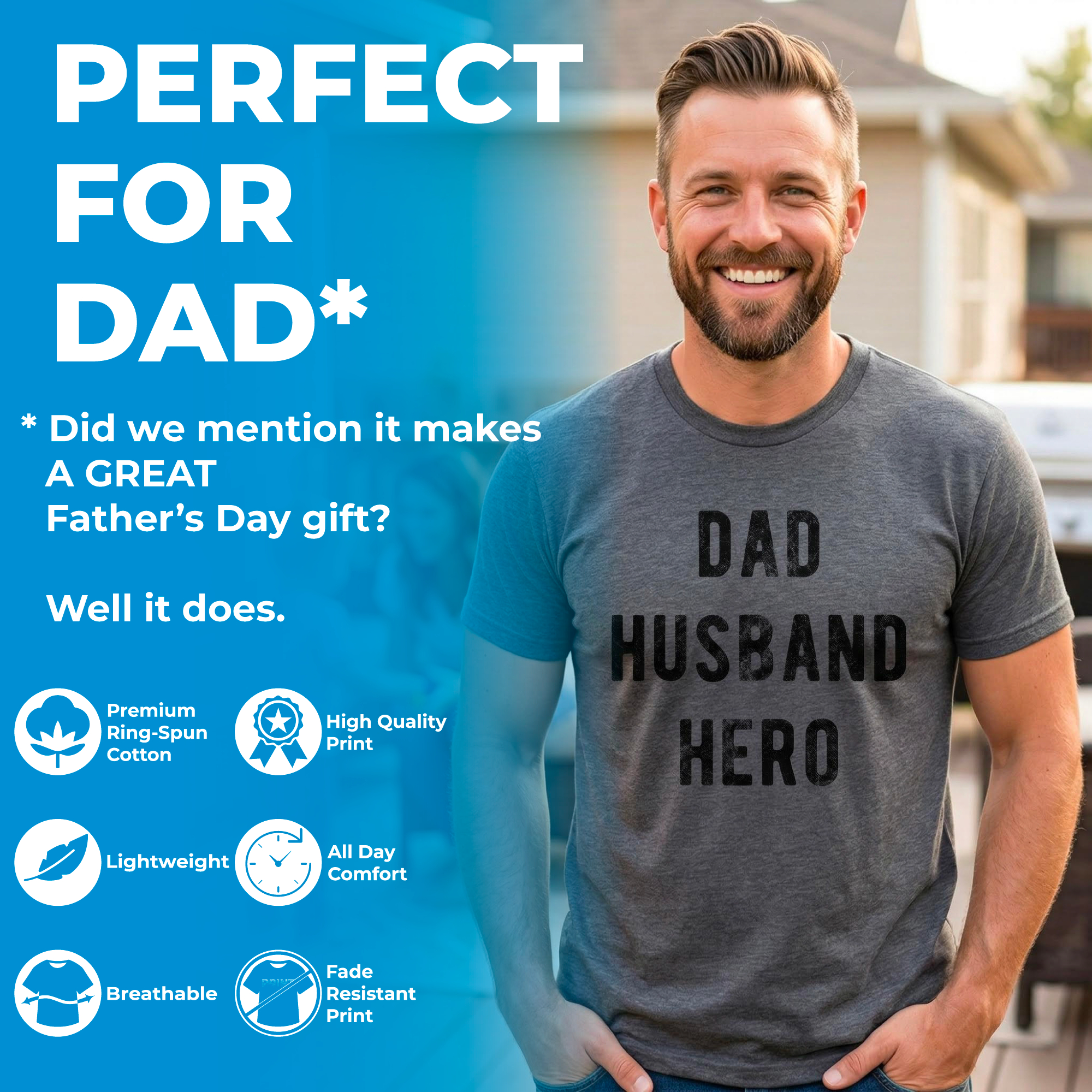 Mens Dad Jokes Loading T Shirt Funny Fathers Day Papa Novelty Graphic Tee