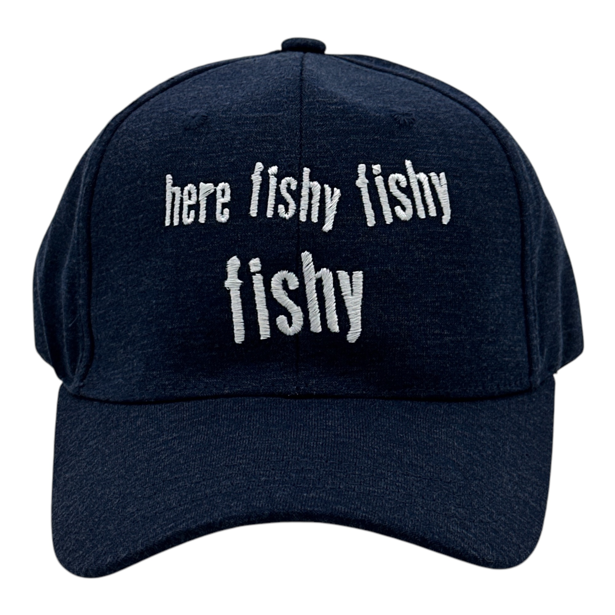 Gorra Here Fishy Fishy Fishy Hat divertida para amantes de la pesca al aire libre - Imagen 23 de 30
