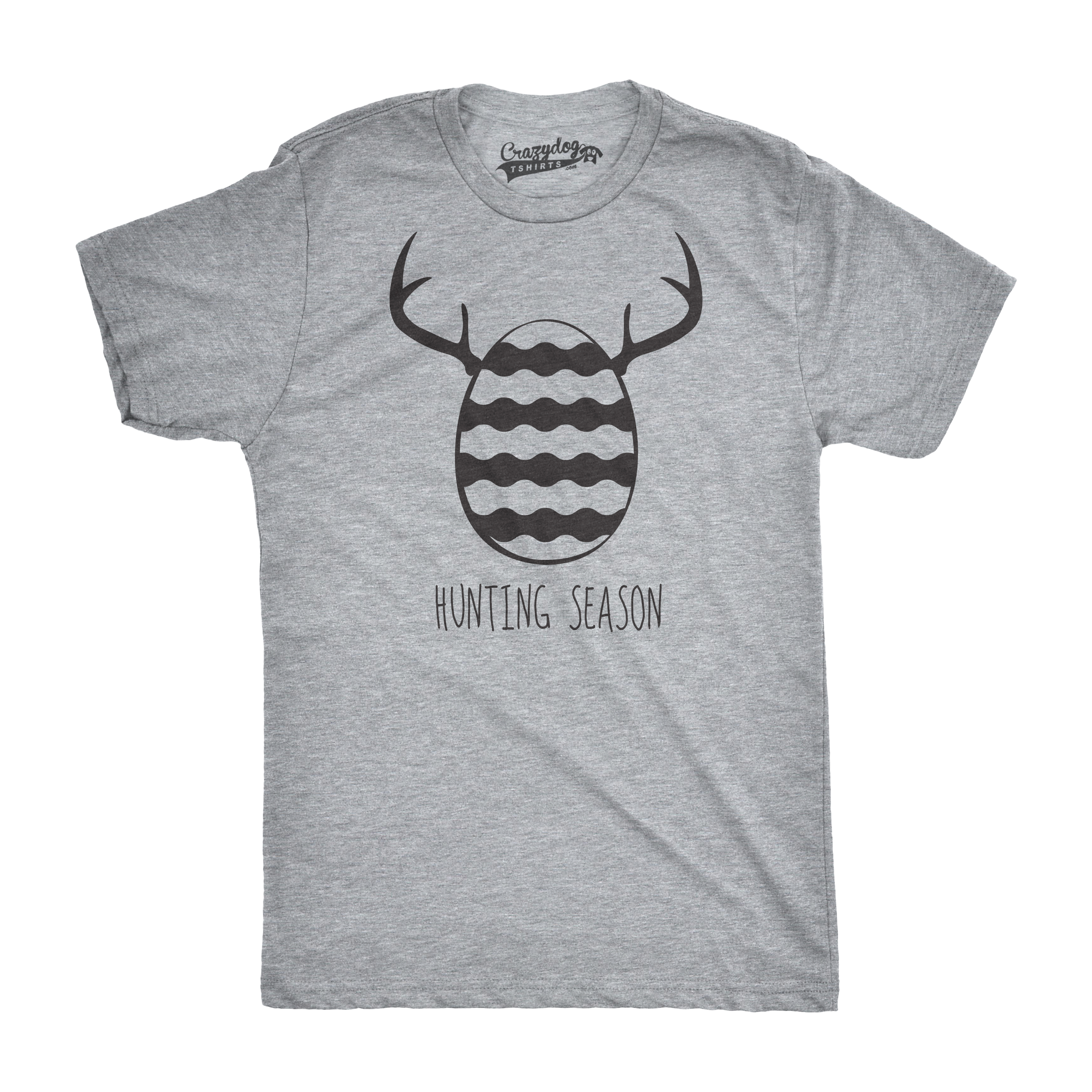 Mens Easter Egg Hunting Season Hunt Funny Deer Bunny Gift for Adult T Shirt
