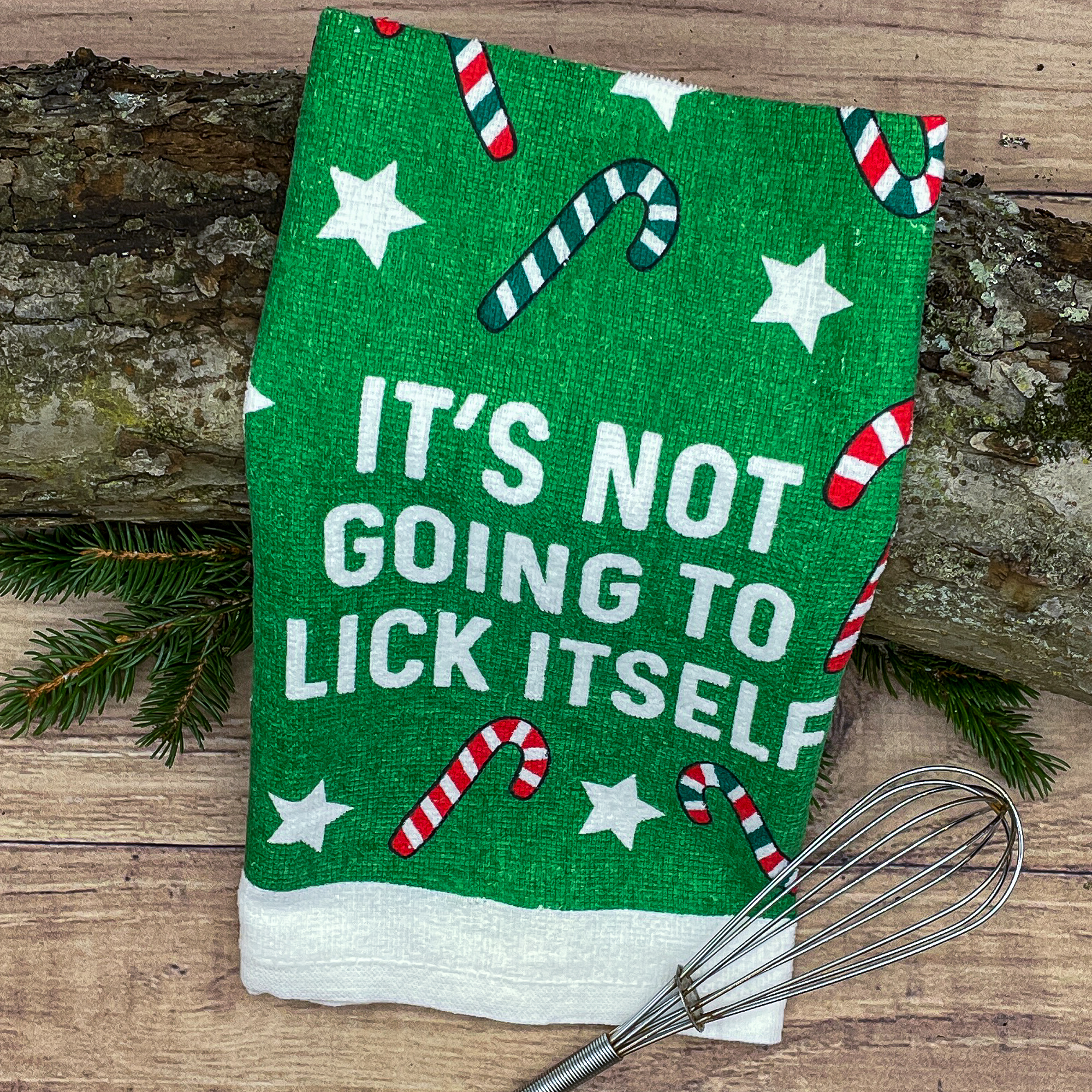 Christmas Tea Towels Funny Housewarming Dish Cloths for D&eacute;cor and Drying