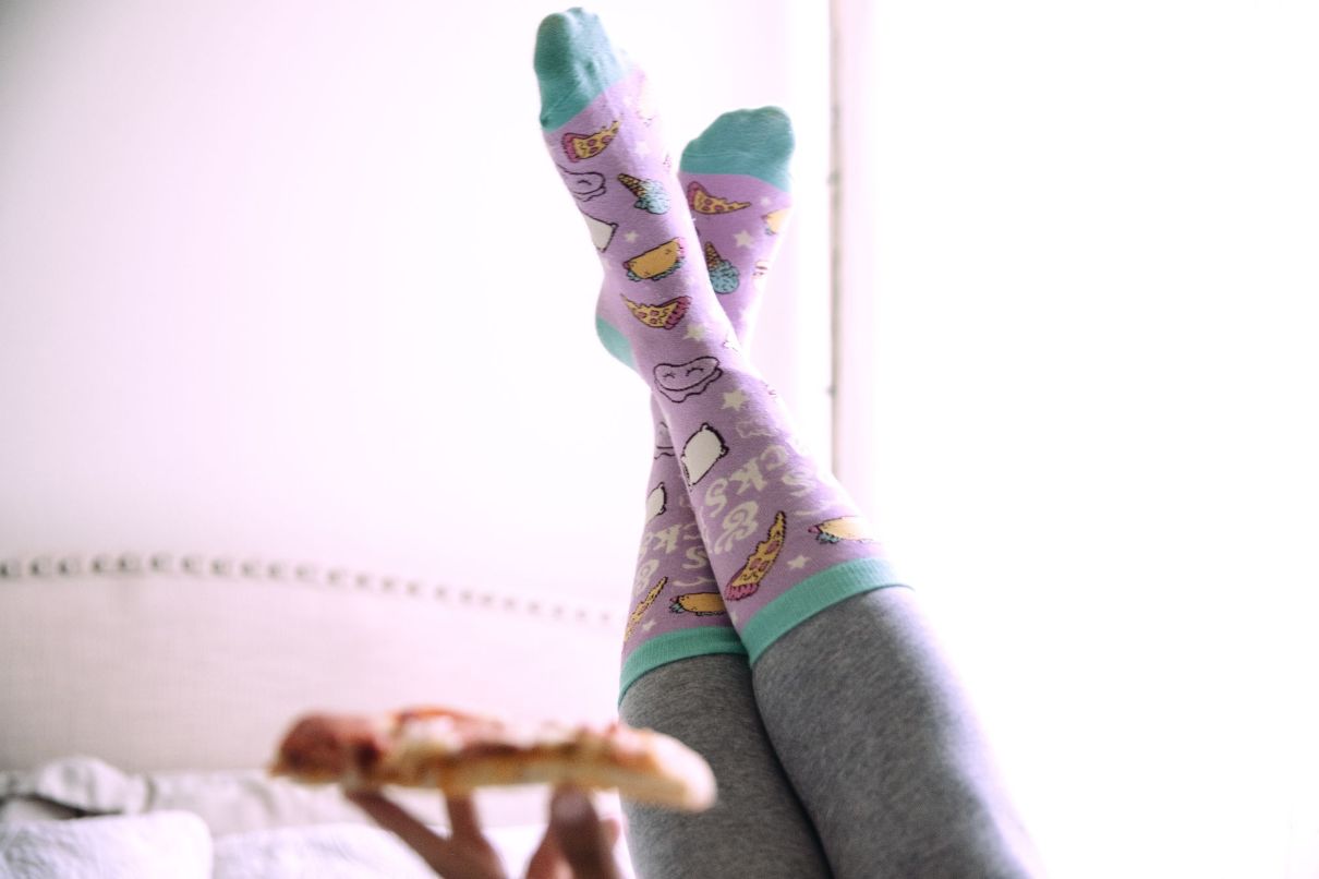 Youth Funny Food Socks Delicious Eating Treat Novelty Snack Footwear for Kids - Bild 13 von 31