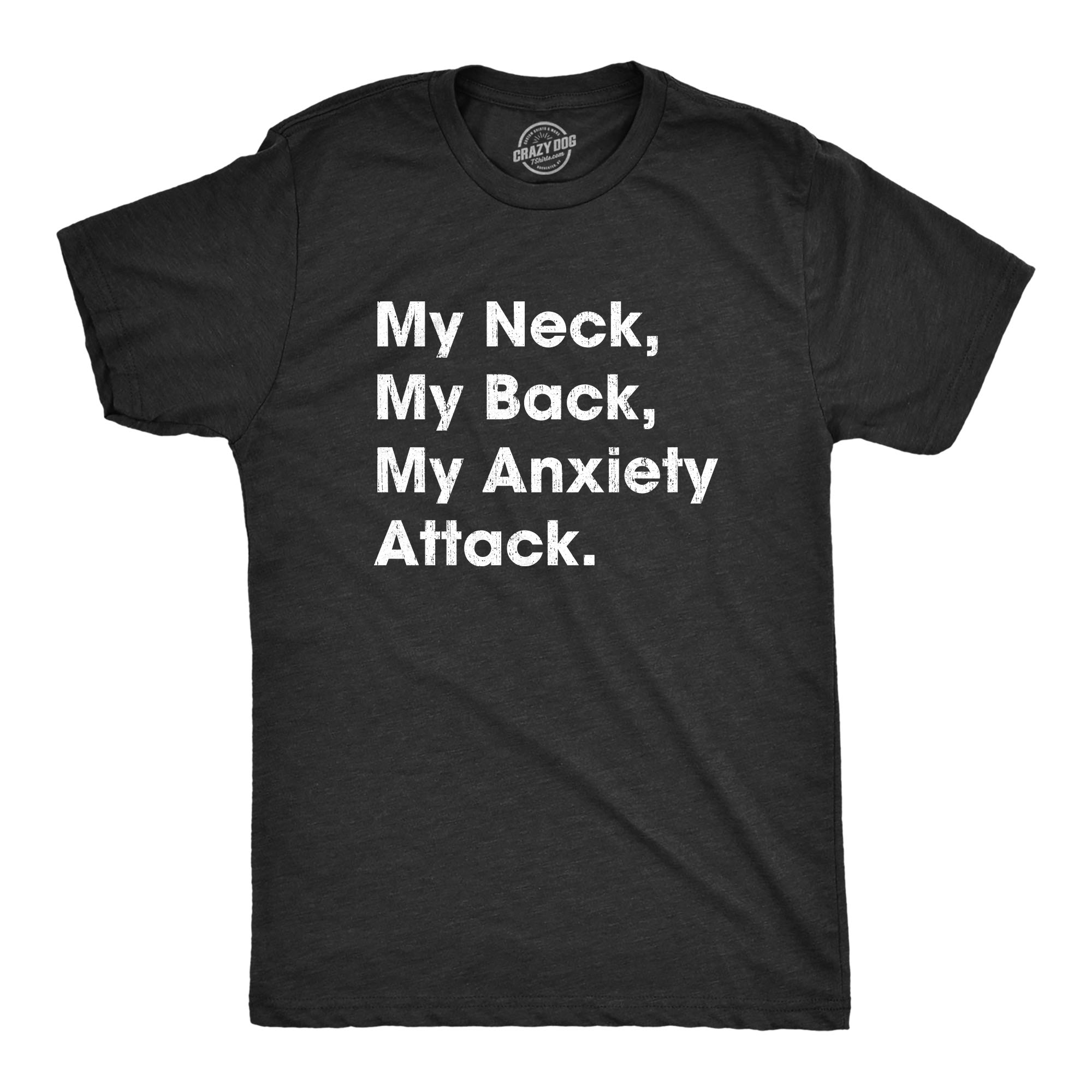 2213 от 16.08 2025. Anxiety attack футболка. t-shirt 2025.
