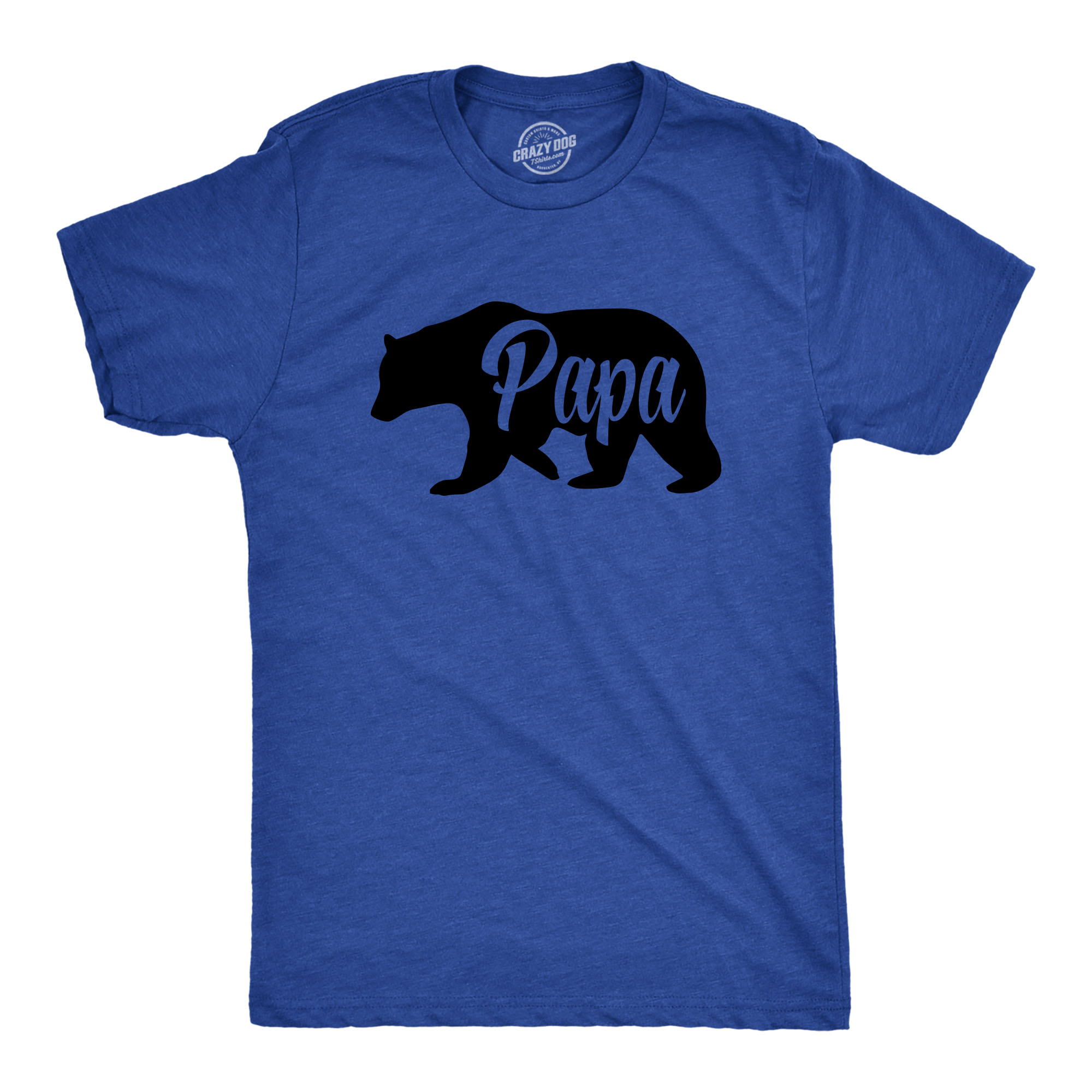 Mens Papa Bear Funny Shirts for Dads Gift Idea Humor Novelty Tees Family T shirt - Bild 20 von 23