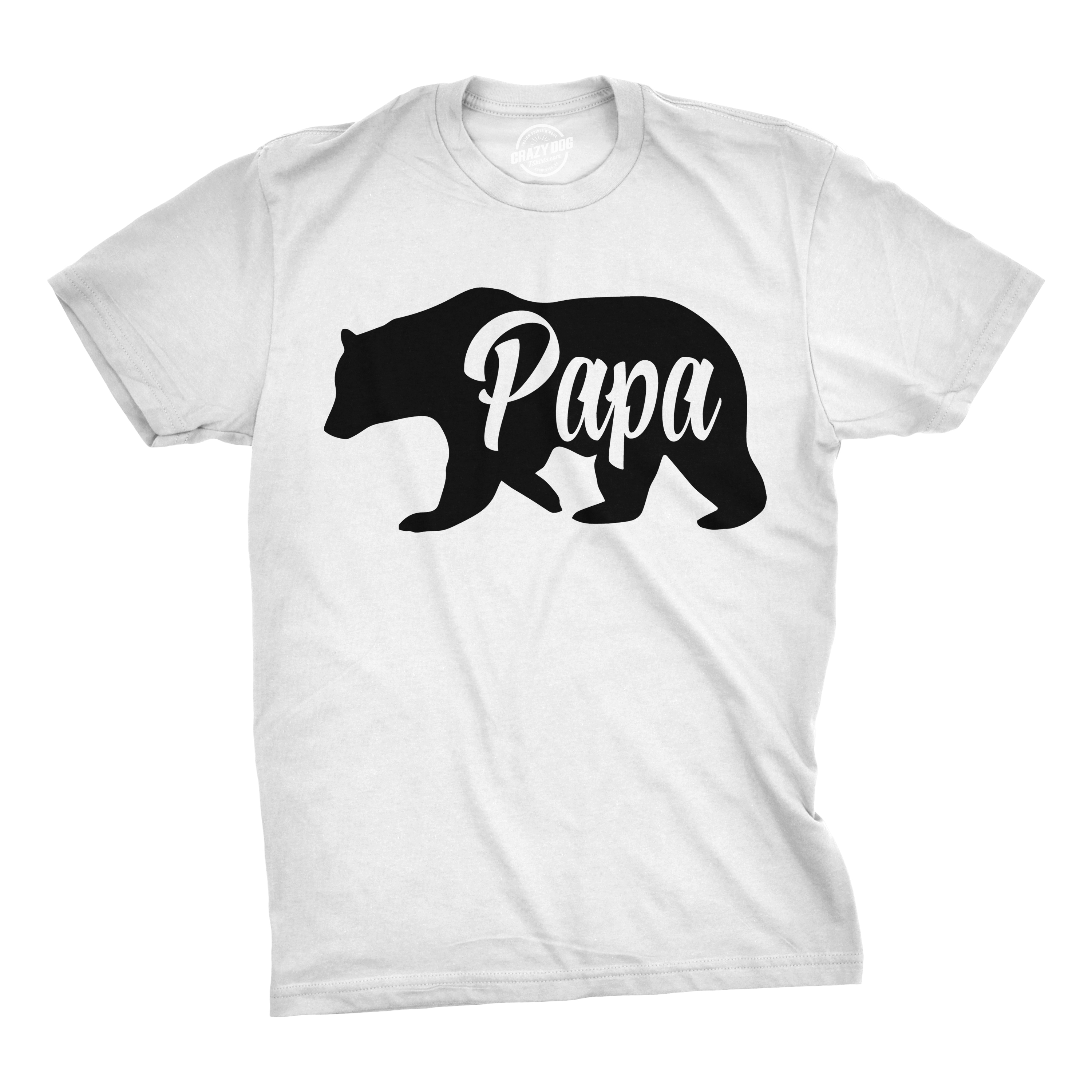 Mens Papa Bear Funny Shirts for Dads Gift Idea Humor Novelty Tees Family T shirt - Bild 22 von 23