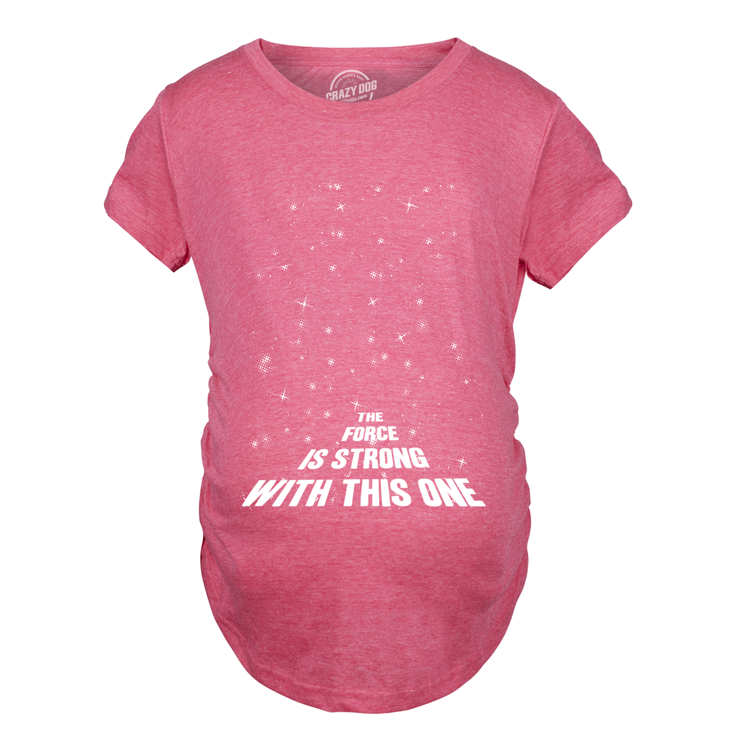 Camiseta gráfica divertida de embarazo Maternity Force Is Strong para madres embarazadas - Imagen 18 de 24