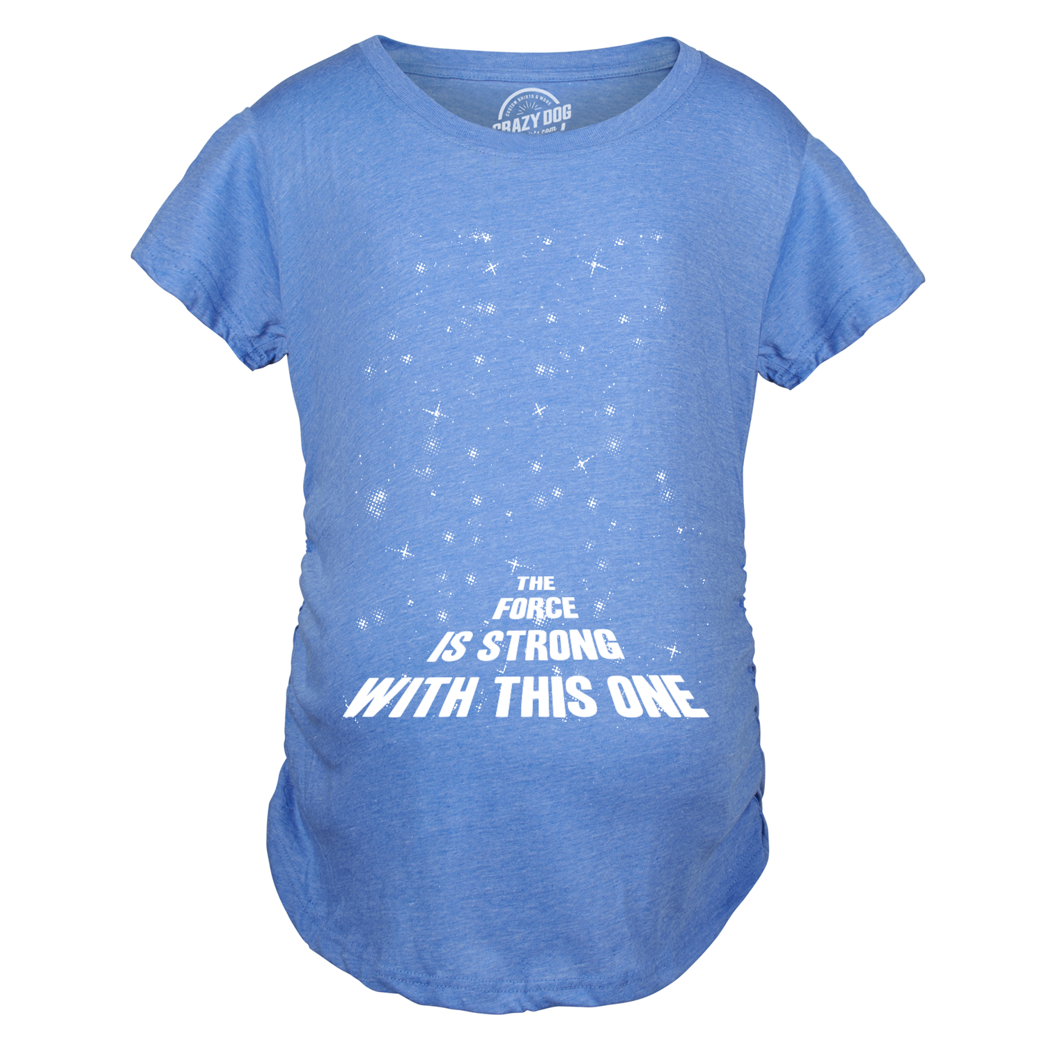 Camiseta gráfica divertida de embarazo Maternity Force Is Strong para madres embarazadas - Imagen 14 de 24
