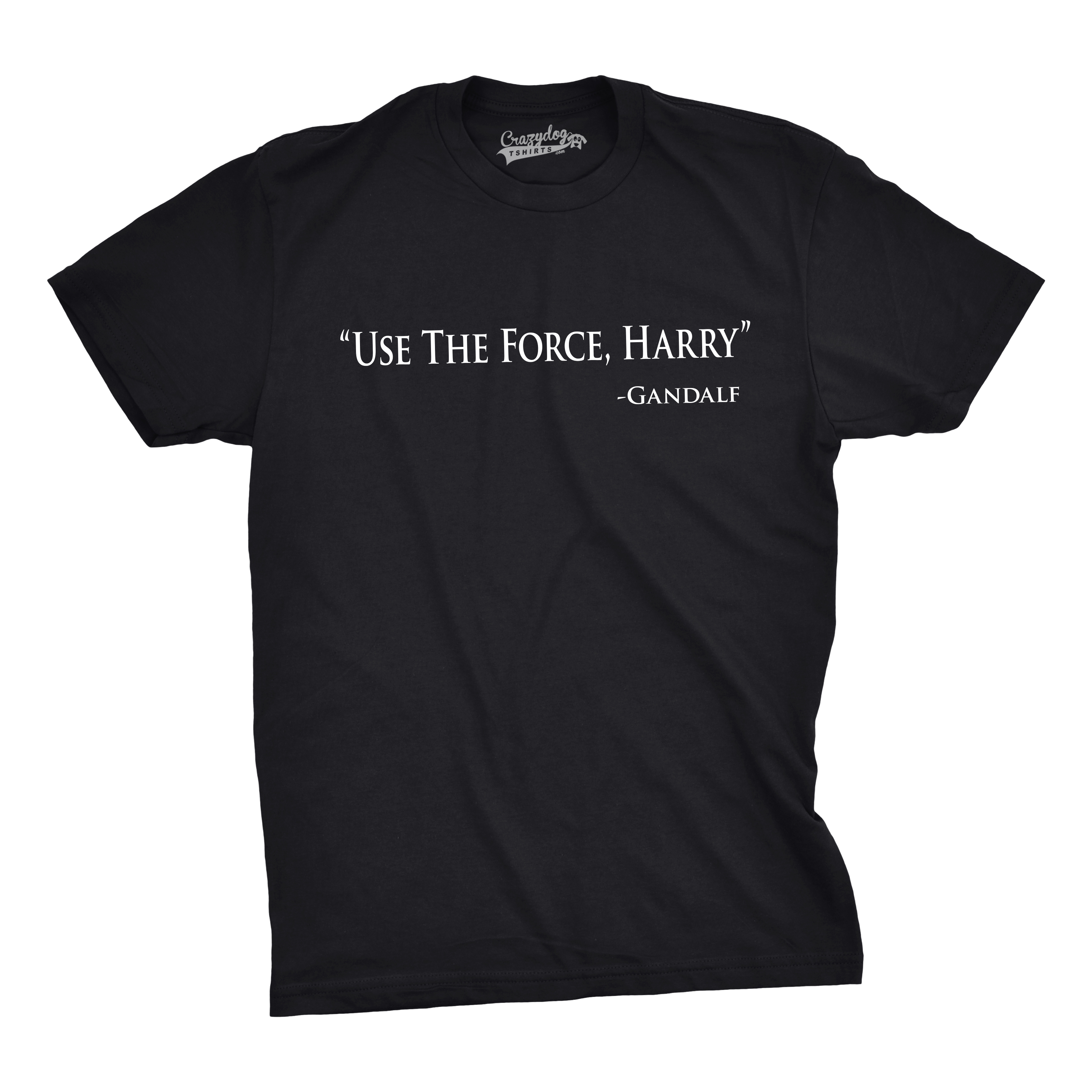 Mens Use The Force Harry Funny Retro Movie Tees Hilarious Vintage T shirt