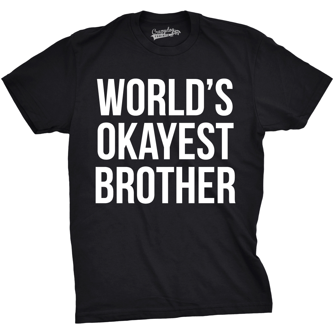 Camisa Hermano Más Okayest Para Hombres Mundos Divertidas Camisetas Hermano Mayor Hermana Idea de Regalo - Imagen 10 de 21